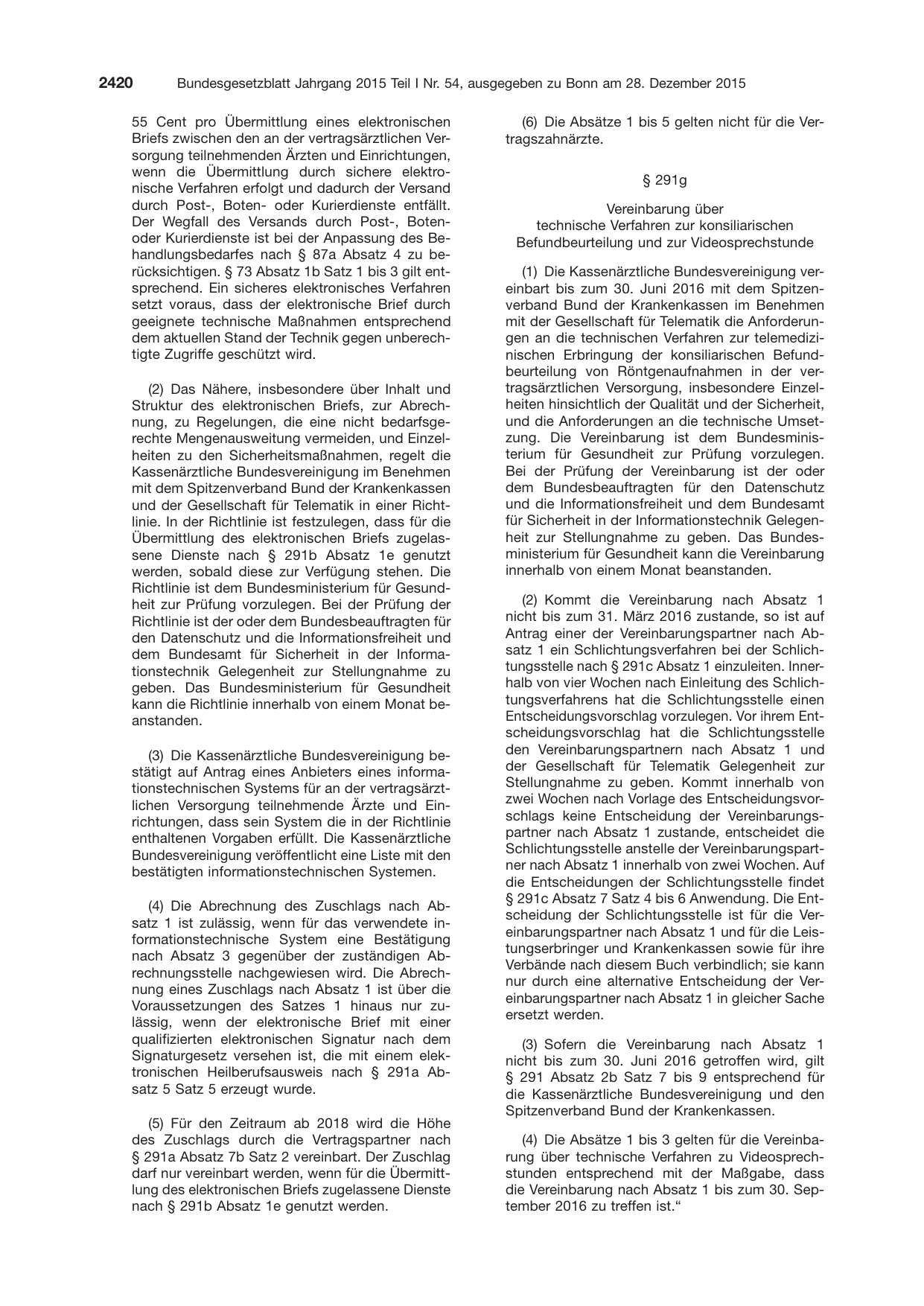 BGBl. 2015, Seite 2420 — Originalseite als Abbildung