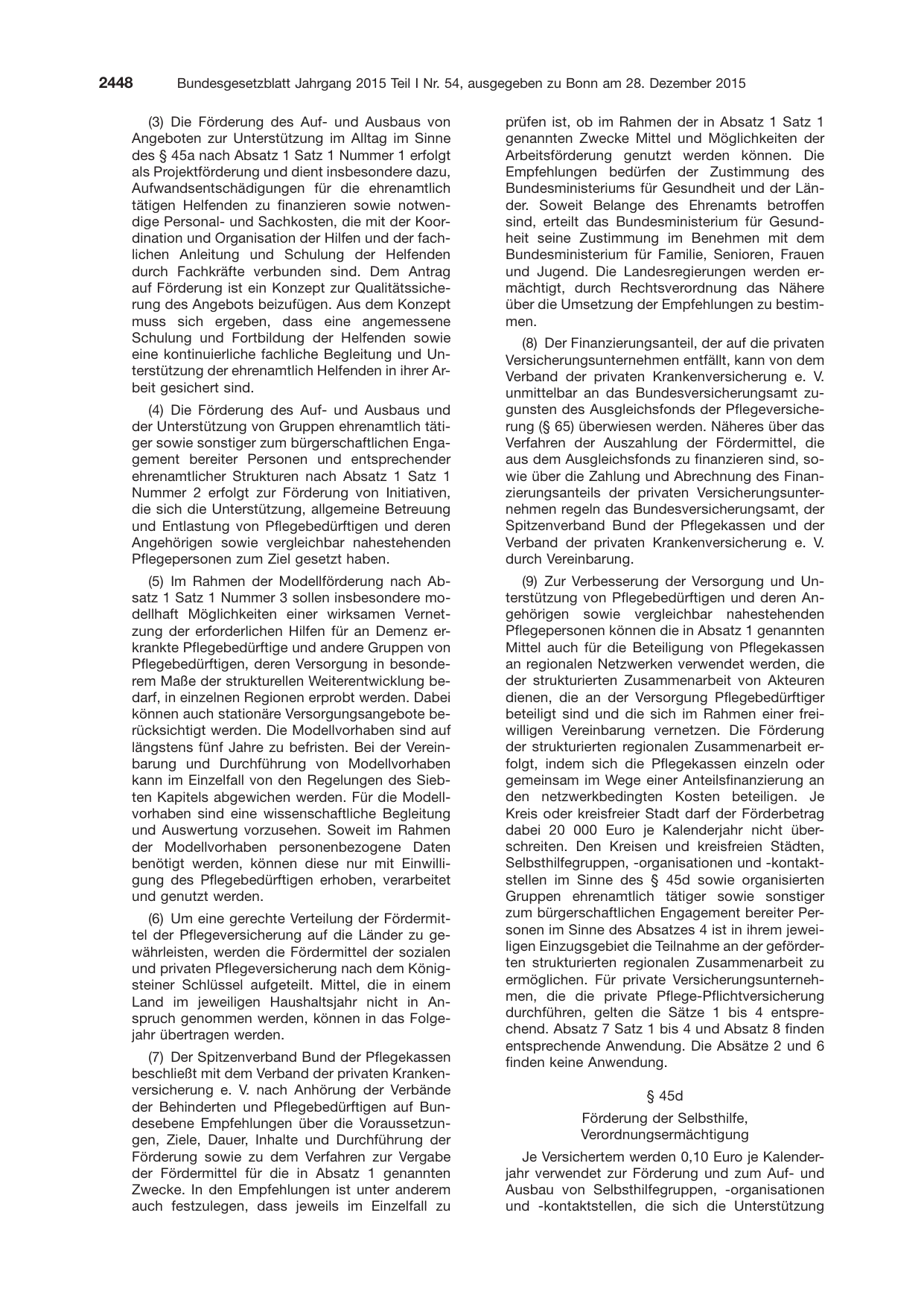 BGBl. 2015, Seite 2448 — Originalseite als Abbildung