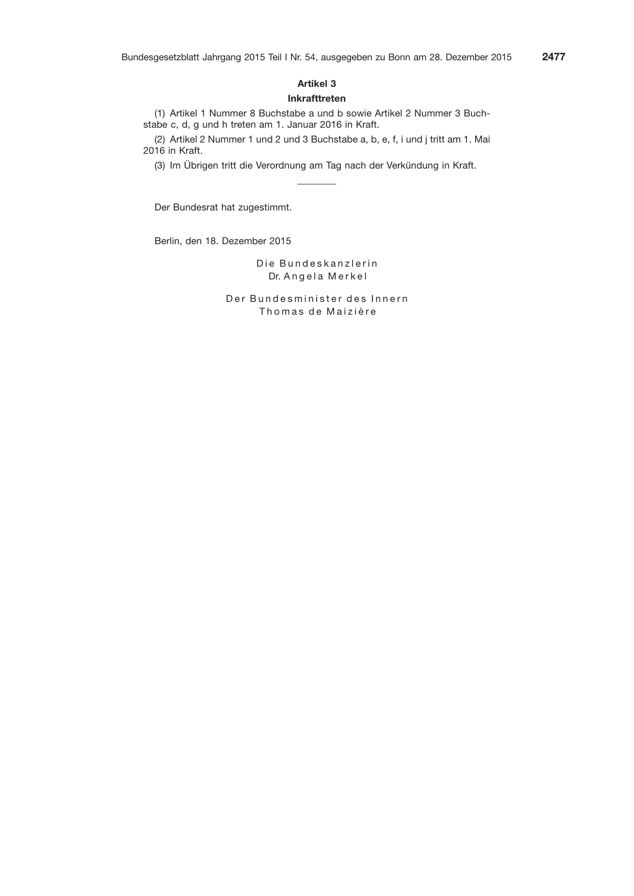 BGBl. 2015, Seite 2477 — Originalseite als Abbildung