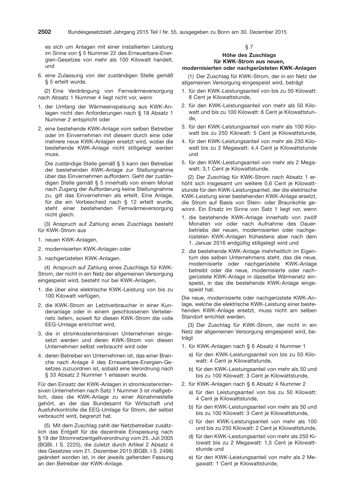 BGBl. 2015, Seite 2502 — Originalseite als Abbildung