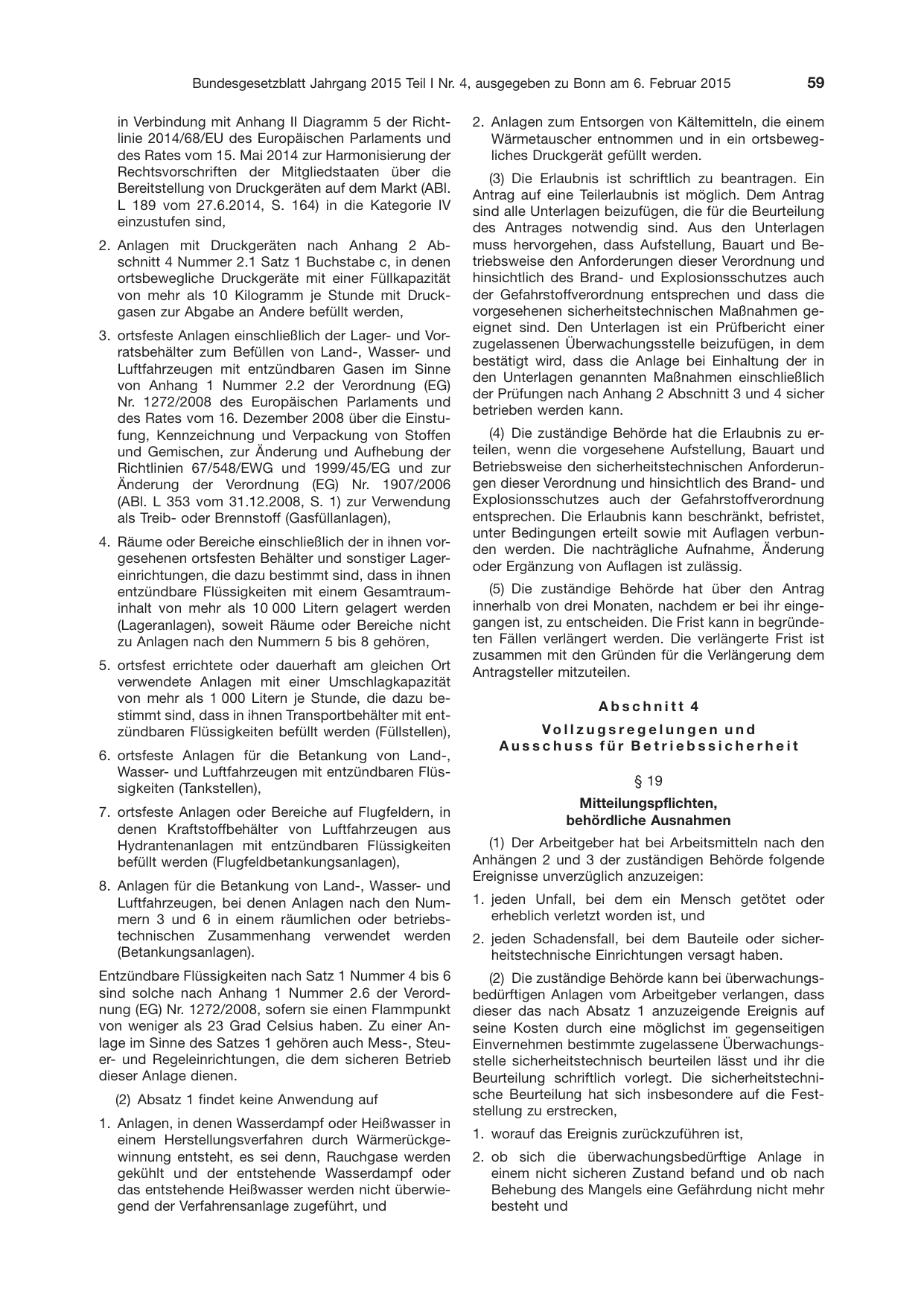 BGBl. 2015, Seite 59 — Originalseite als Abbildung
