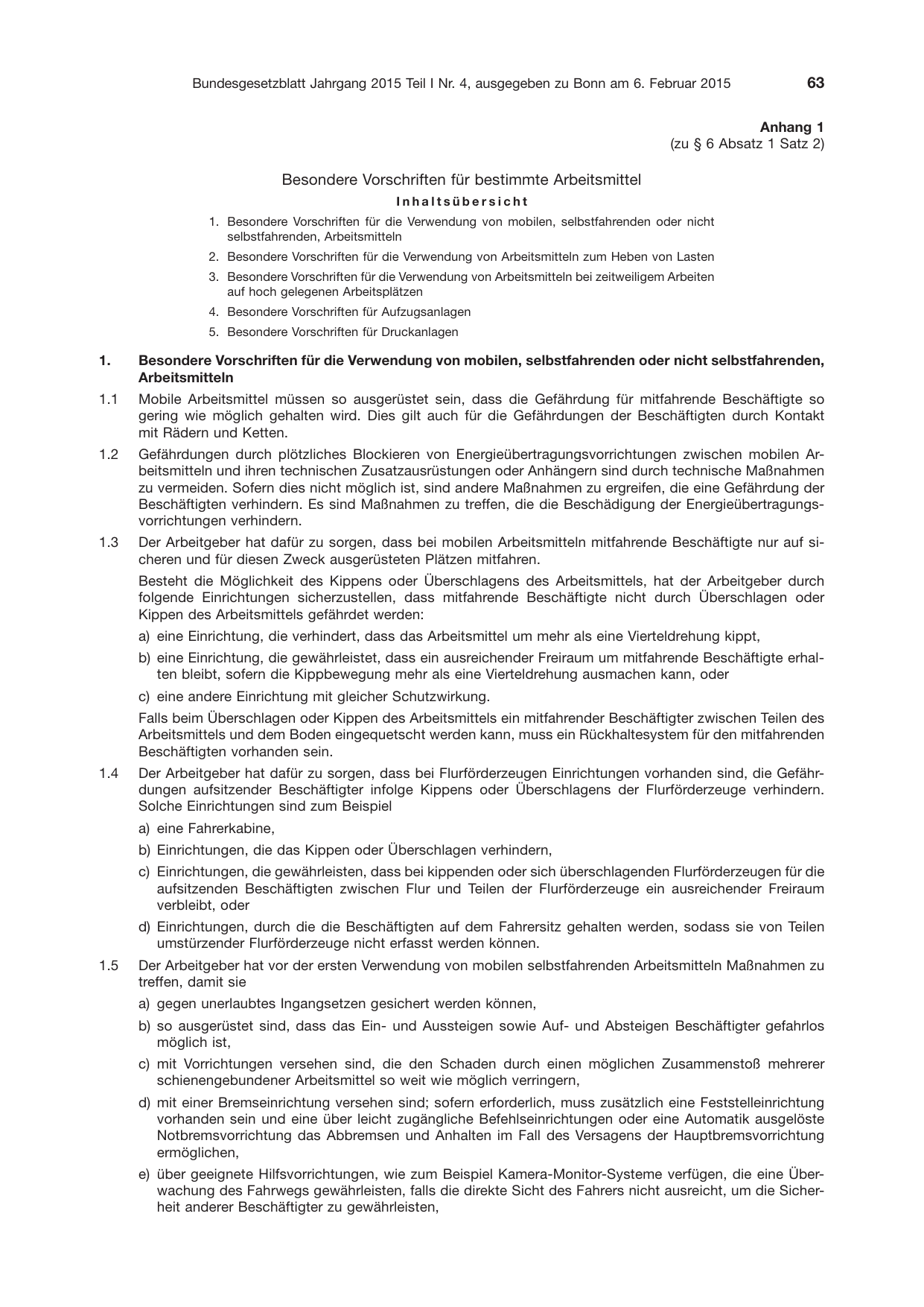 BGBl. 2015, Seite 63 — Originalseite als Abbildung