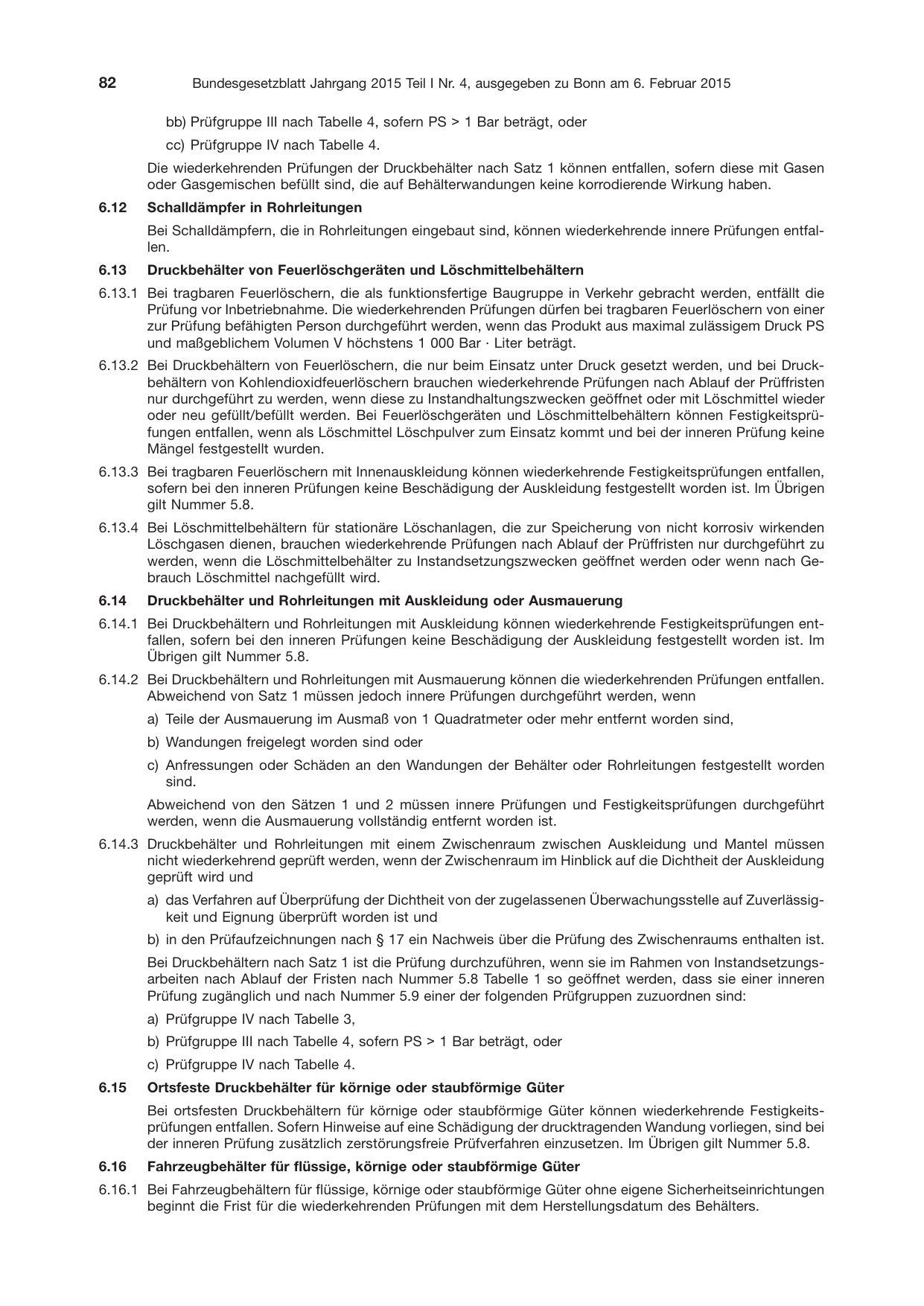 BGBl. 2015, Seite 82 — Originalseite als Abbildung