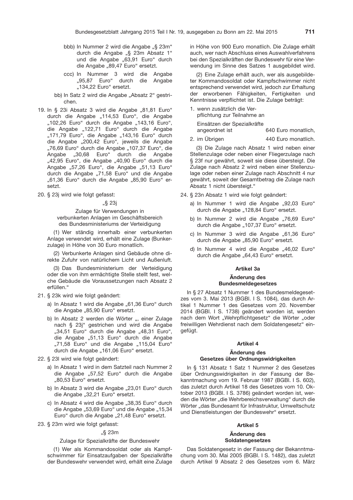 BGBl. 2015, Seite 711 — Originalseite als Abbildung