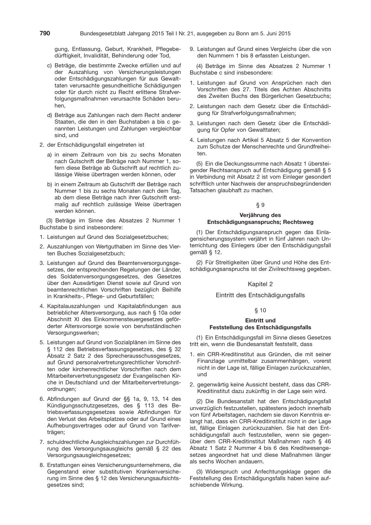 BGBl. 2015, Seite 790 — Originalseite als Abbildung