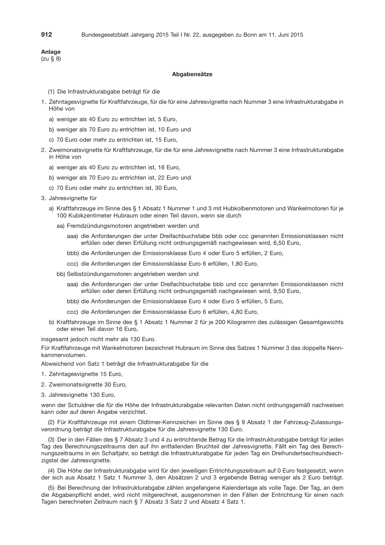 BGBl. 2015, Seite 912 — Originalseite als Abbildung