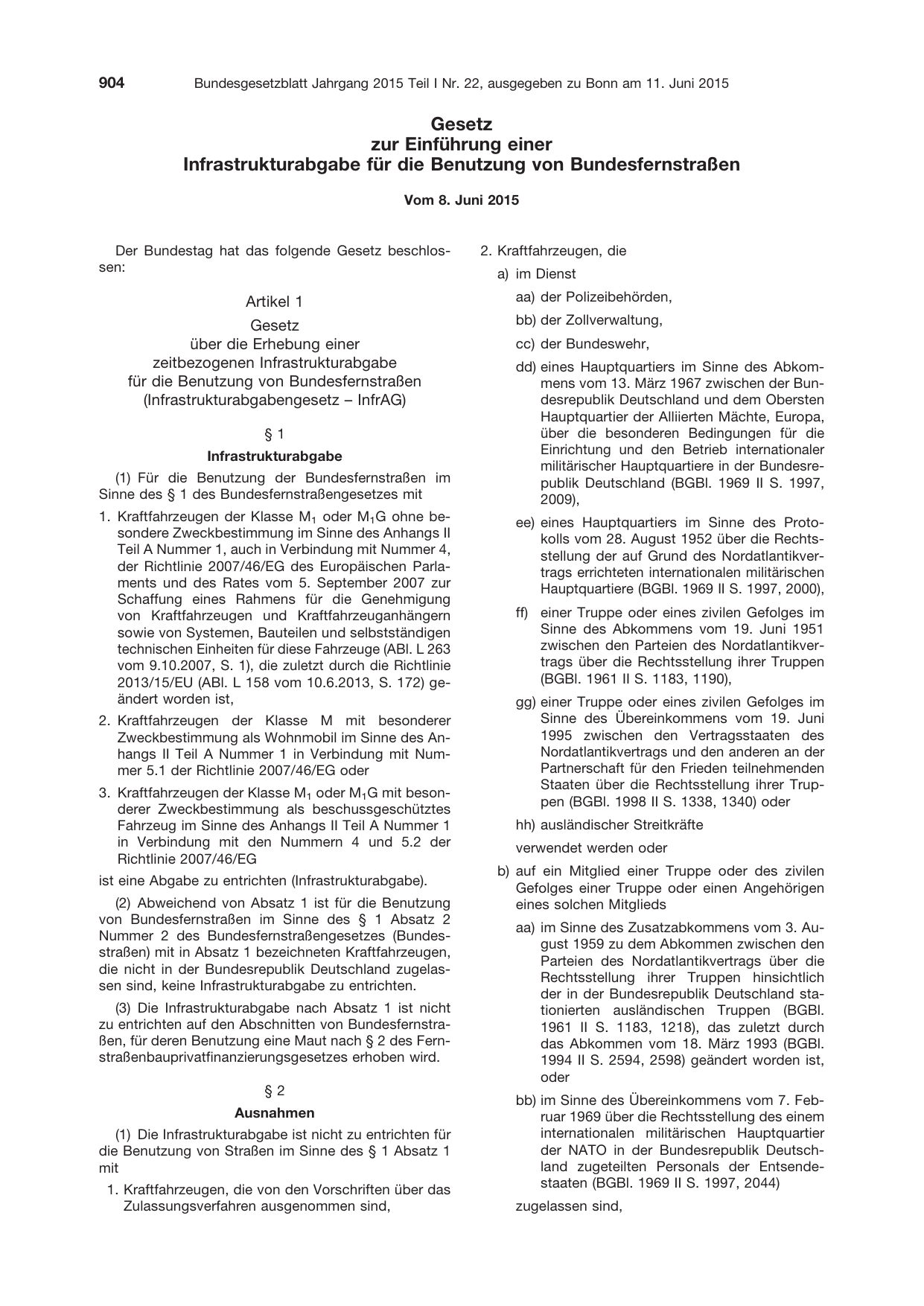 BGBl. 2015, Seite 904 — Originalseite als Abbildung