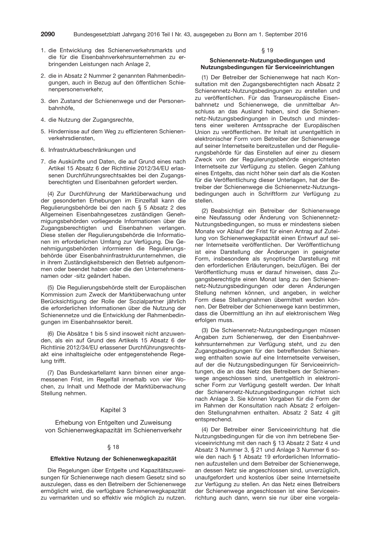 BGBl. 2016, Seite 2090 — Originalseite als Abbildung