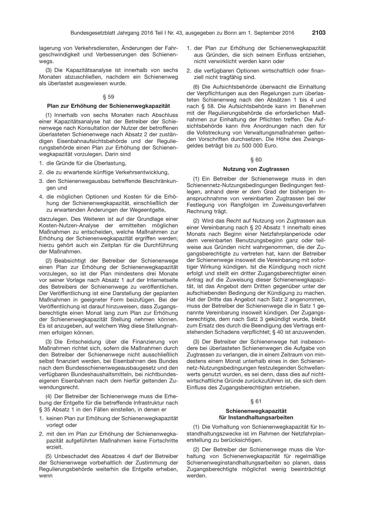 BGBl. 2016, Seite 2103 — Originalseite als Abbildung