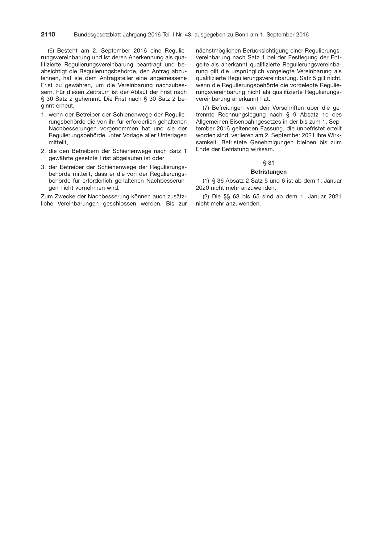 BGBl. 2016, Seite 2110 — Originalseite als Abbildung