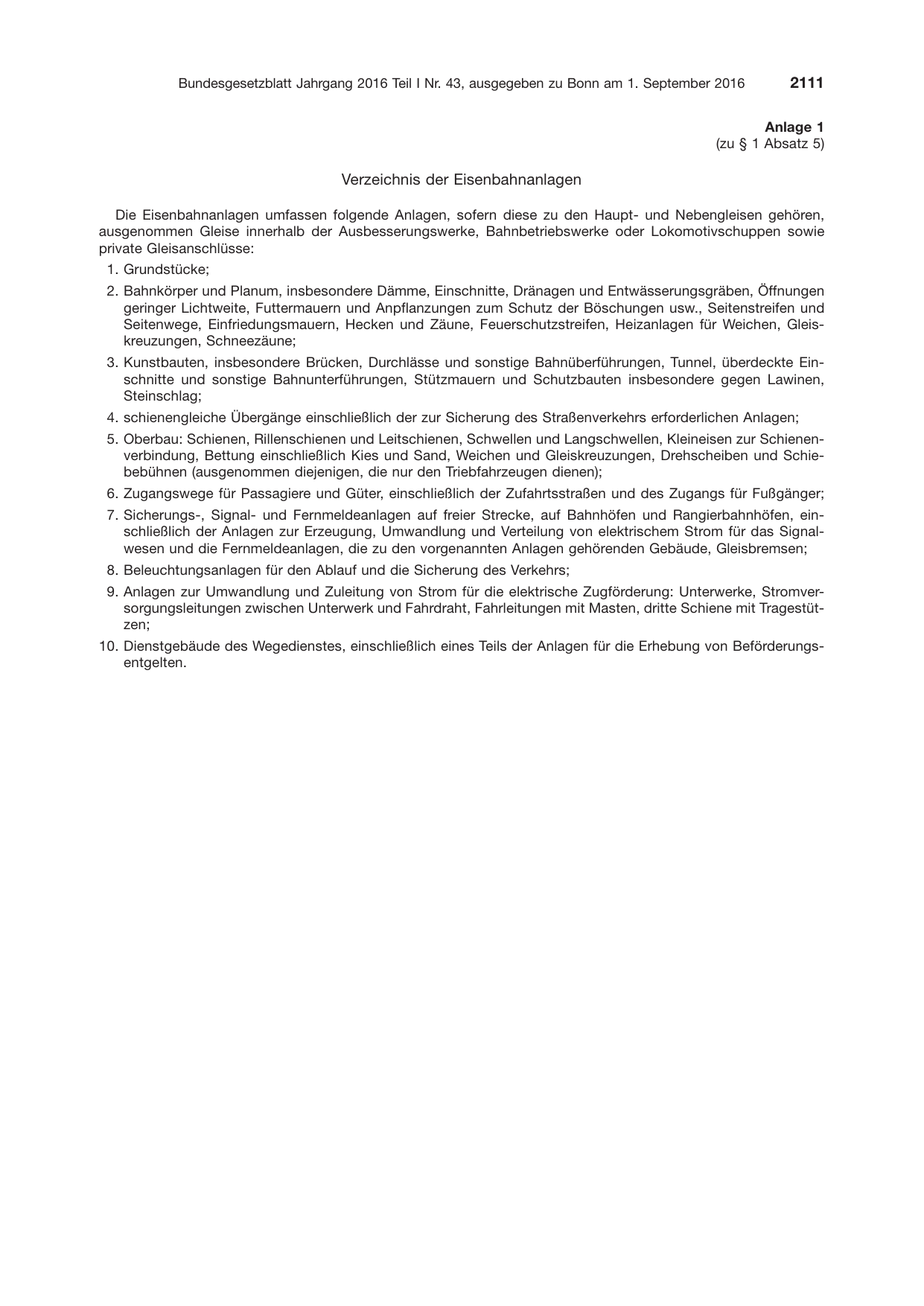 BGBl. 2016, Seite 2111 — Originalseite als Abbildung