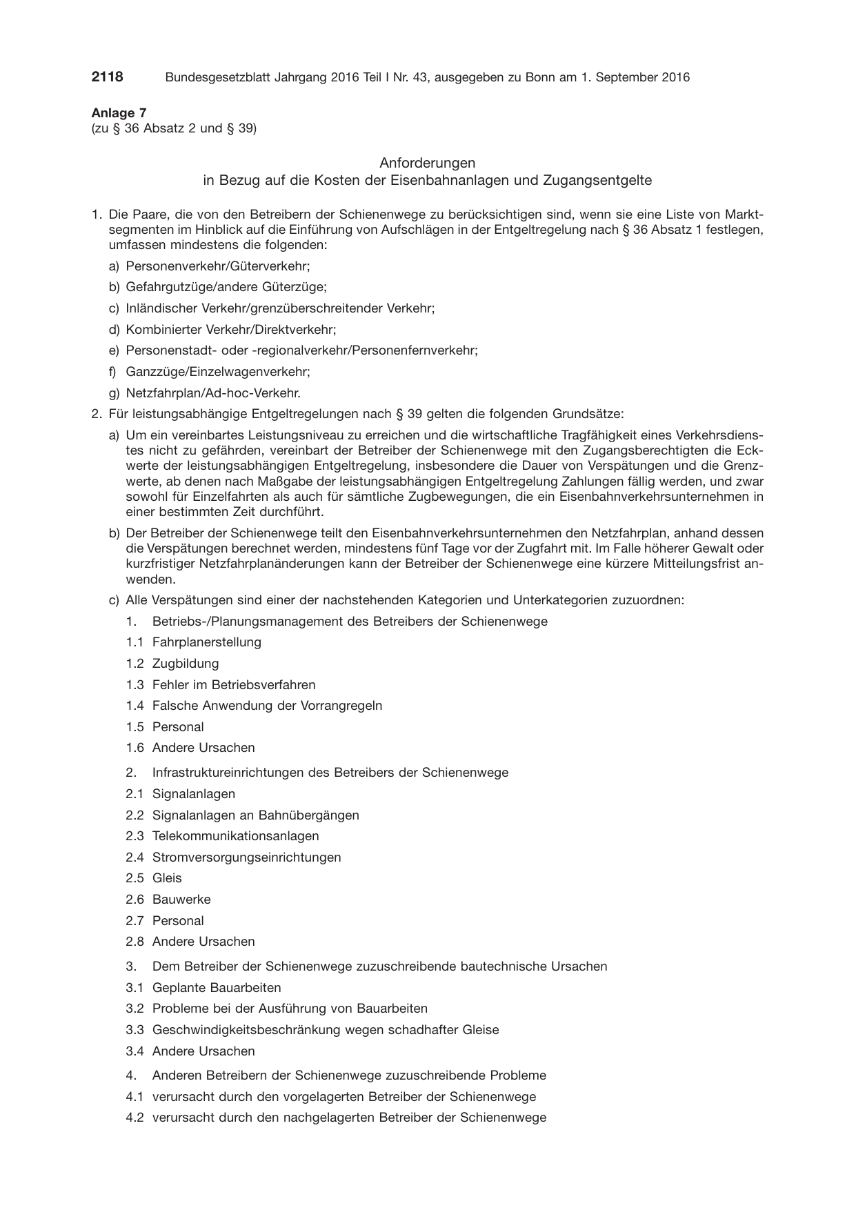 BGBl. 2016, Seite 2118 — Originalseite als Abbildung