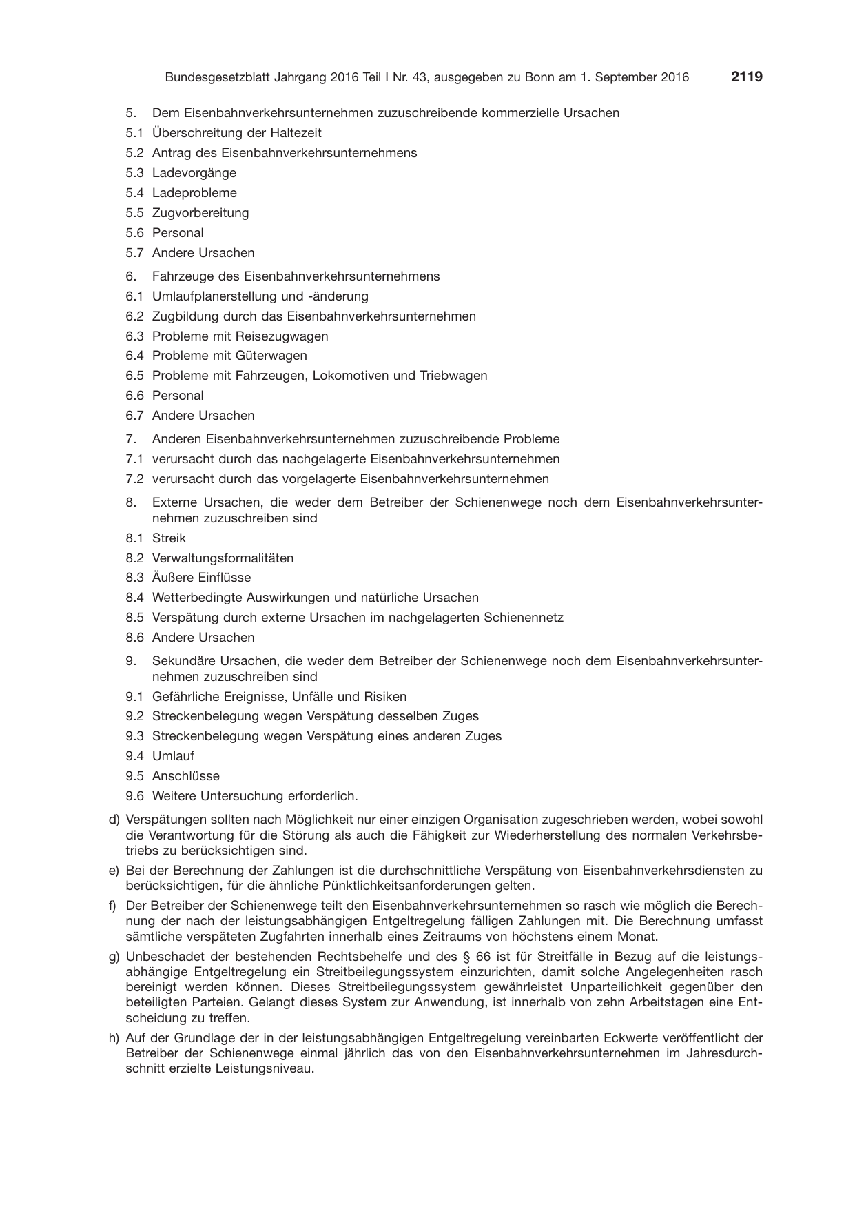 BGBl. 2016, Seite 2119 — Originalseite als Abbildung