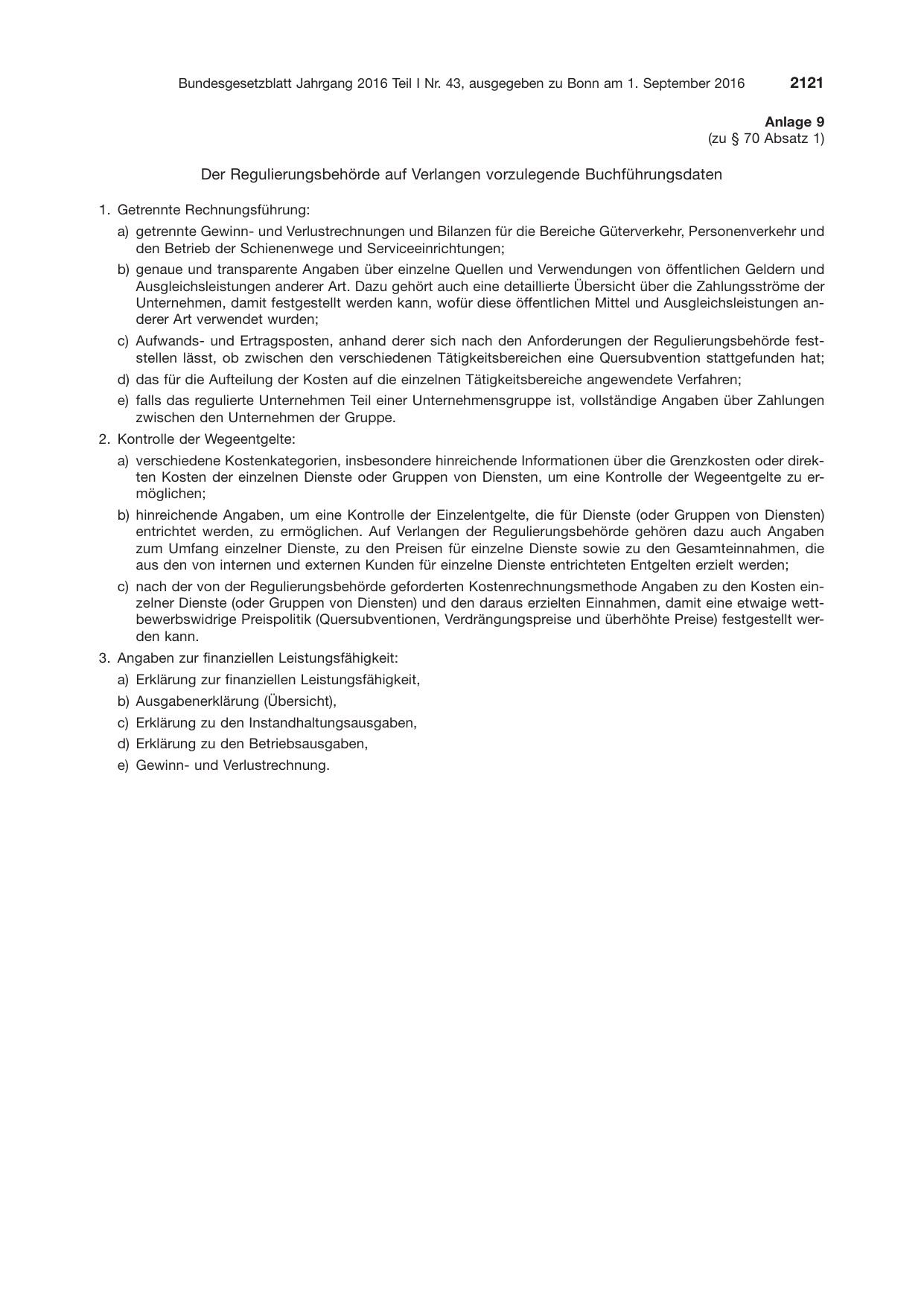 BGBl. 2016, Seite 2121 — Originalseite als Abbildung