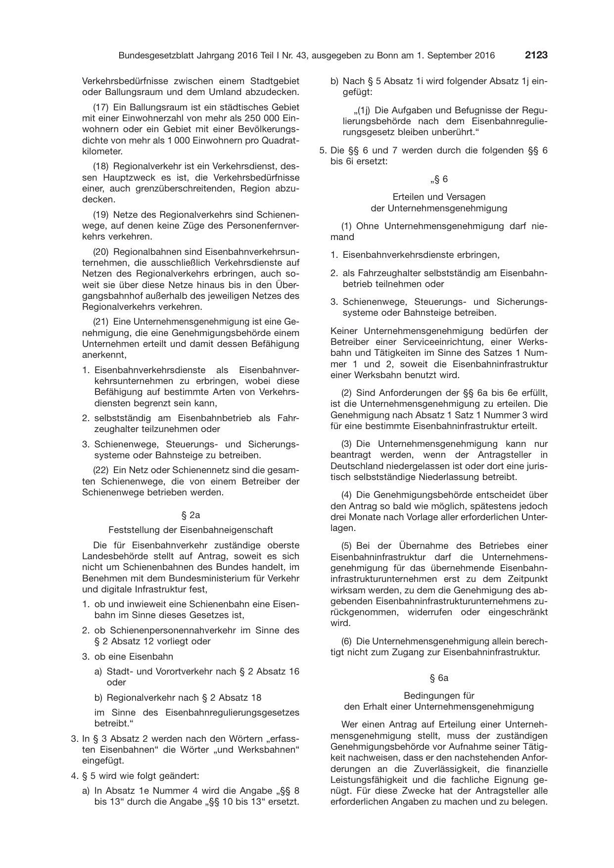 BGBl. 2016, Seite 2123 — Originalseite als Abbildung