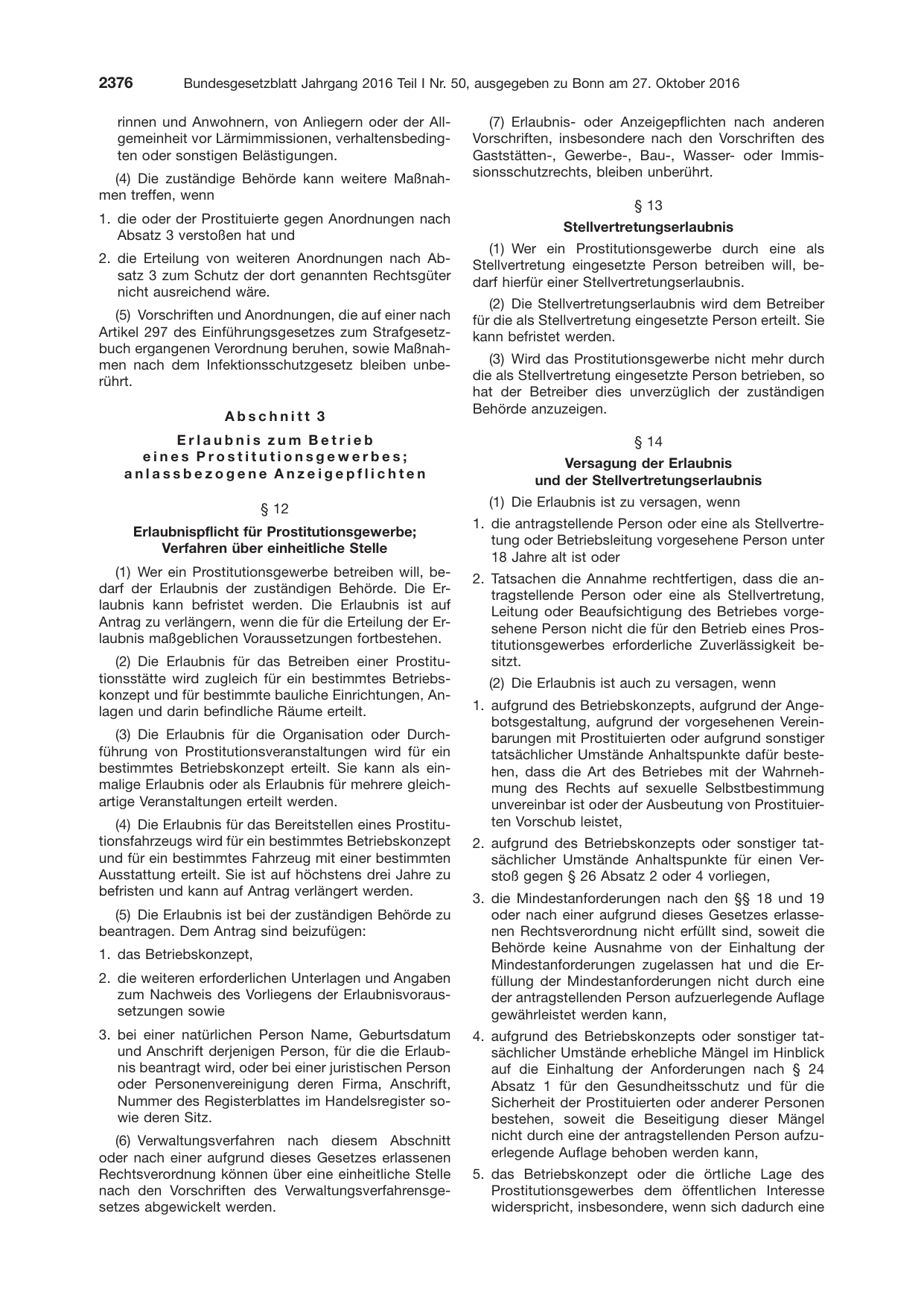 BGBl. 2016, Seite 2376 — Originalseite als Abbildung