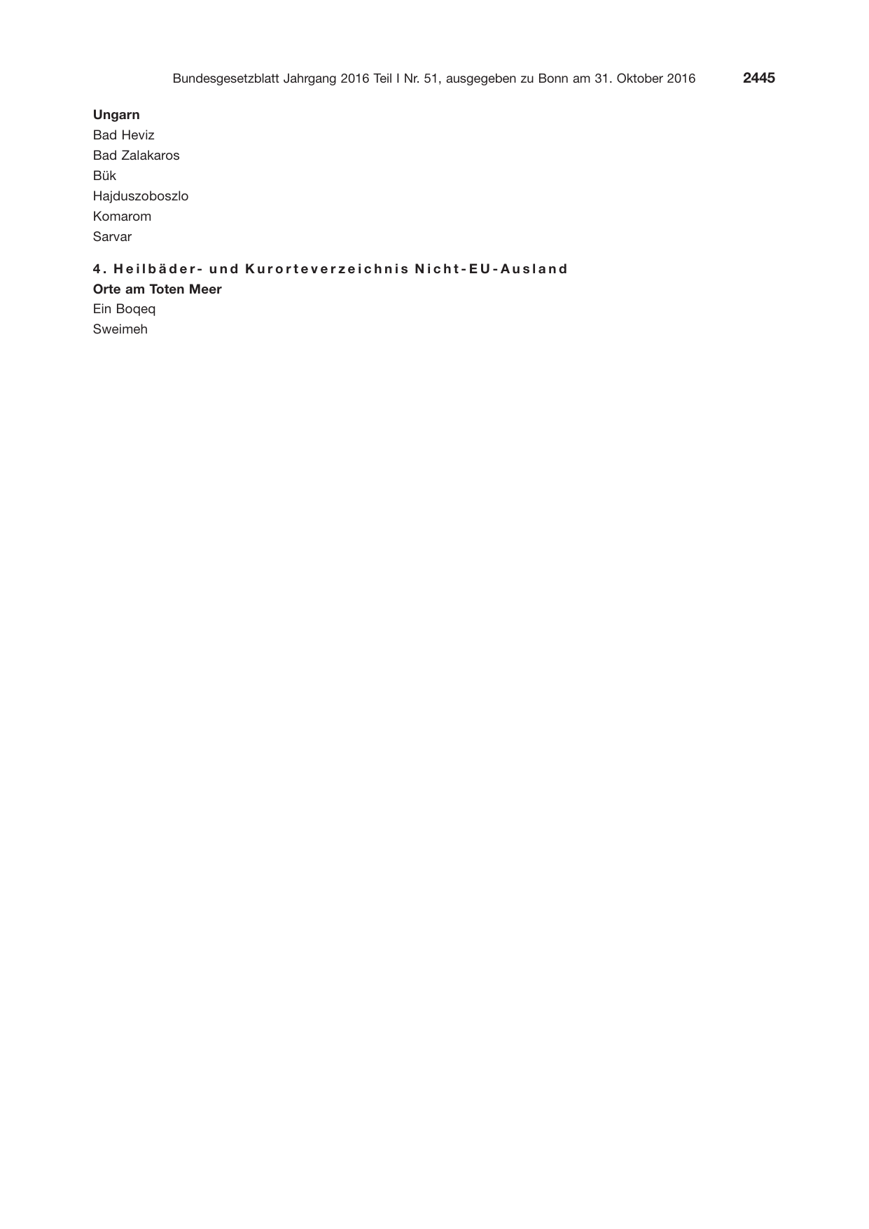 BGBl. 2016, Seite 2445 — Originalseite als Abbildung