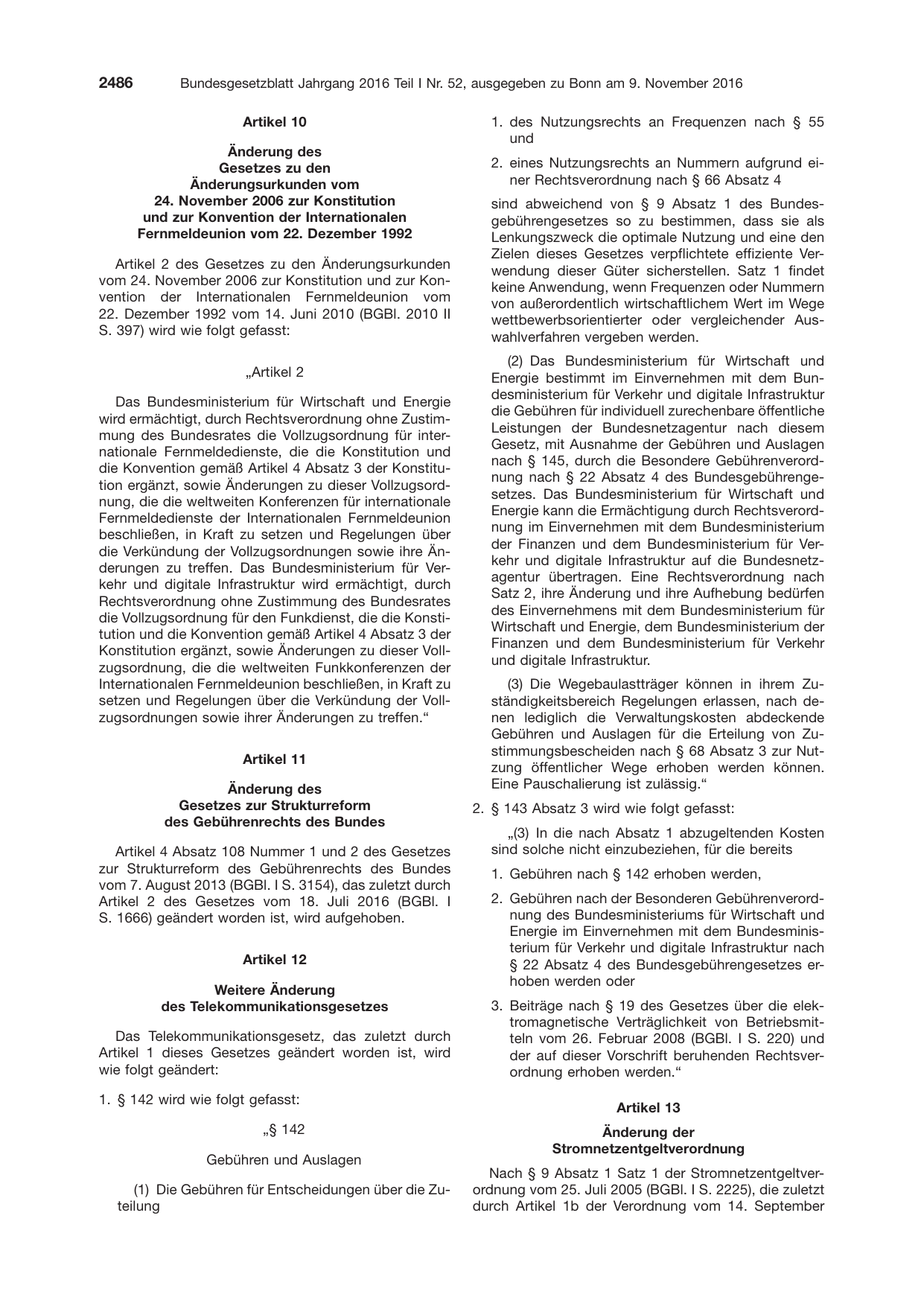 BGBl. 2016, Seite 2486 — Originalseite als Abbildung