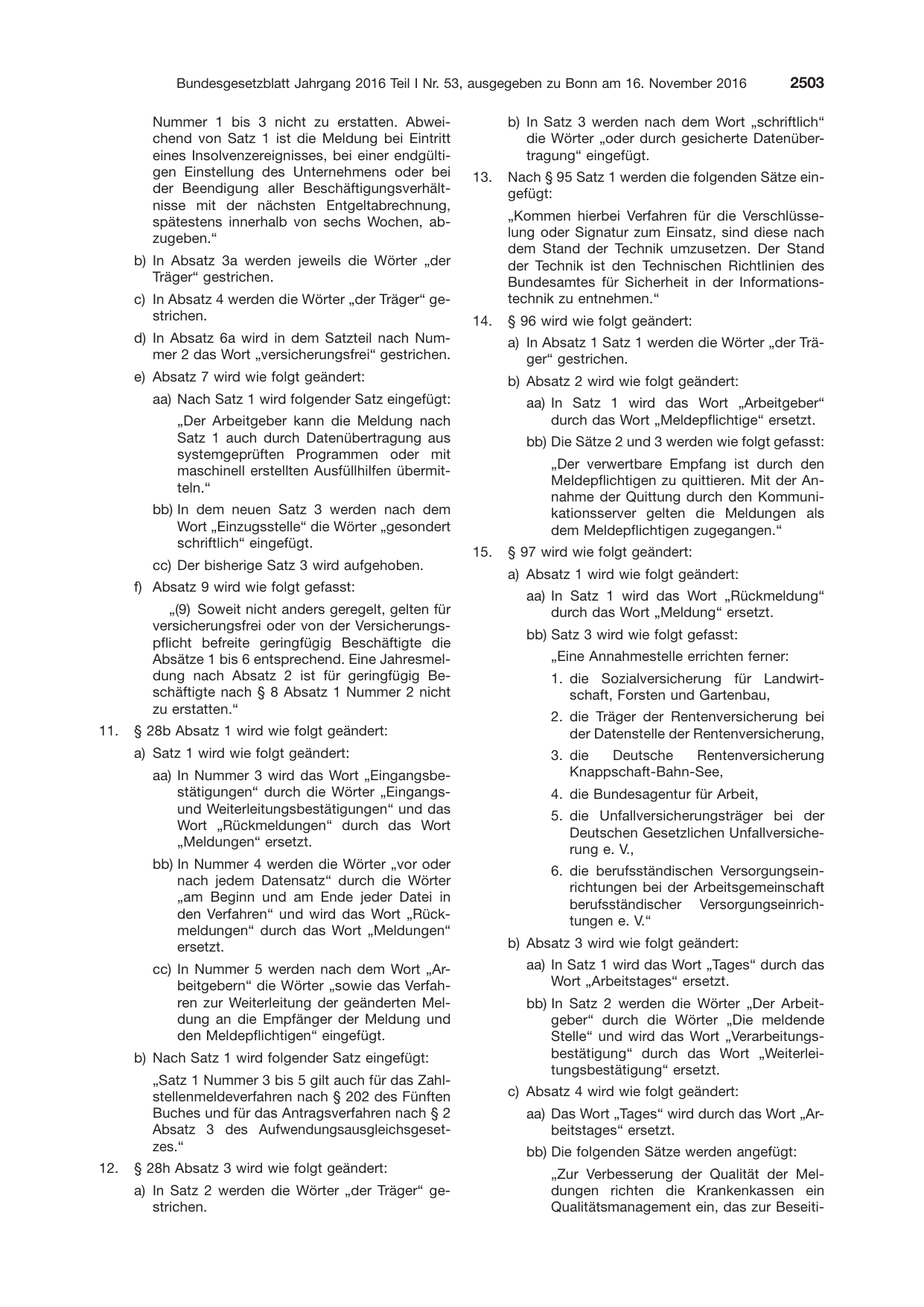 BGBl. 2016, Seite 2503 — Originalseite als Abbildung