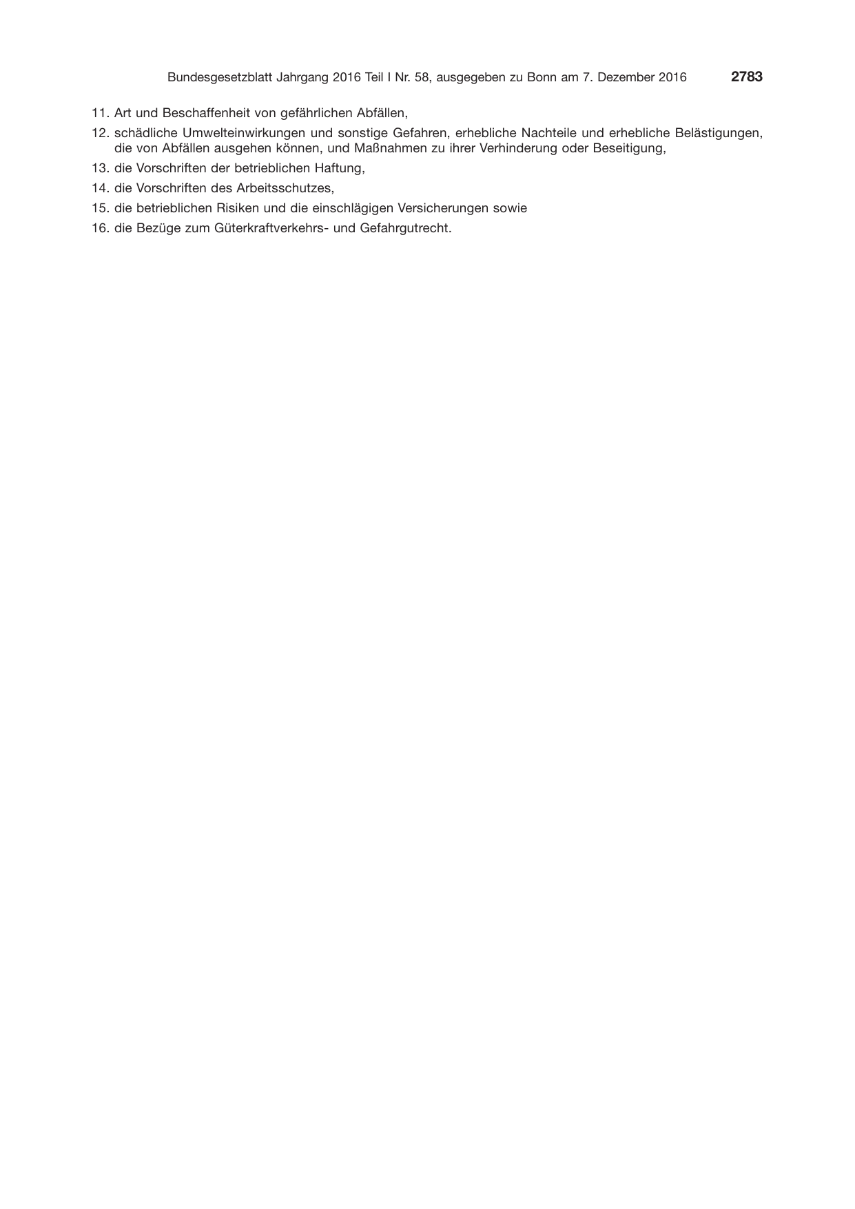 BGBl. 2016, Seite 2783 — Originalseite als Abbildung