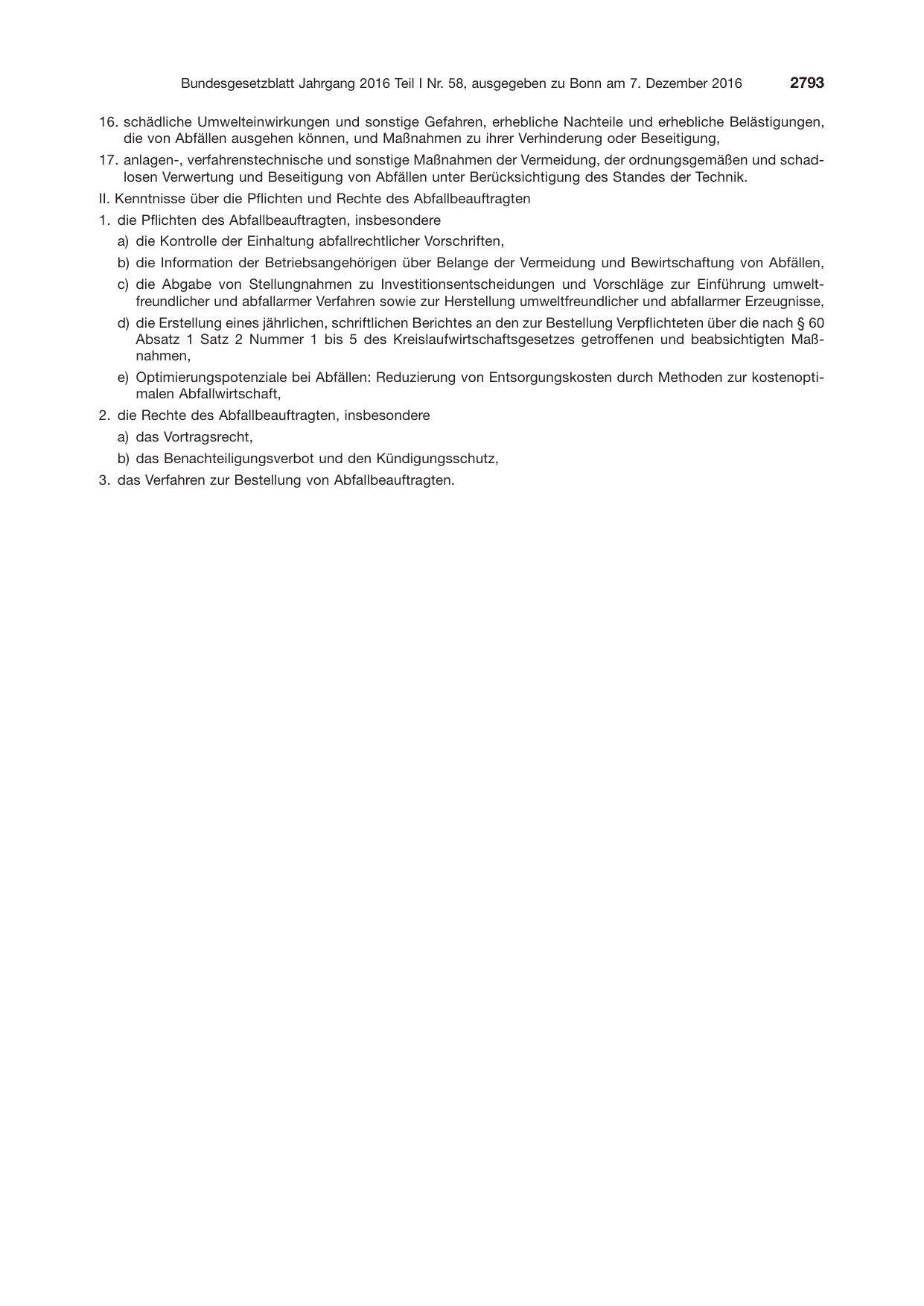 BGBl. 2016, Seite 2793 — Originalseite als Abbildung
