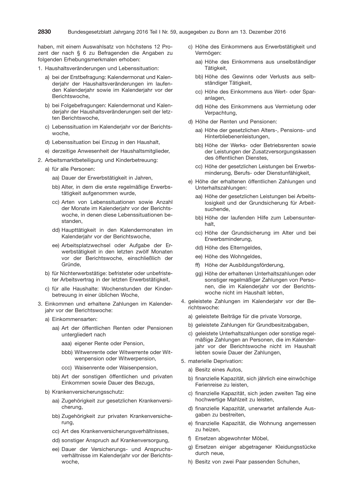 BGBl. 2016, Seite 2830 — Originalseite als Abbildung