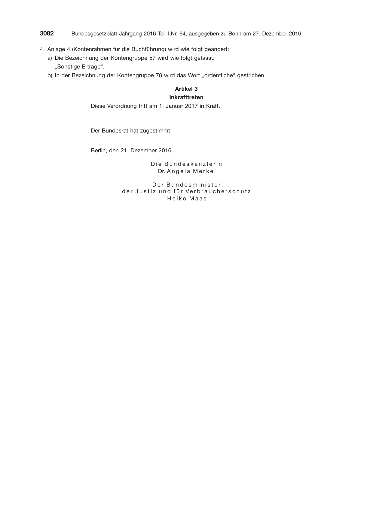 BGBl. 2016, Seite 3082 — Originalseite als Abbildung