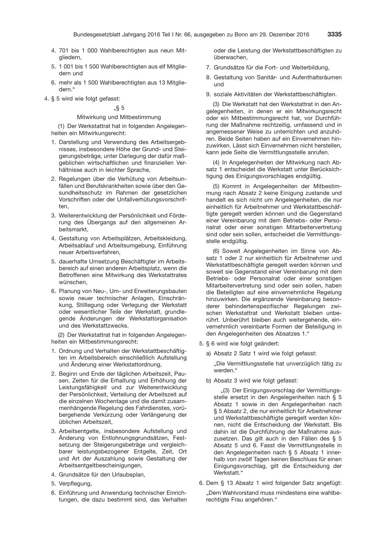 BGBl. 2016, Seite 3335 — Originalseite als Abbildung