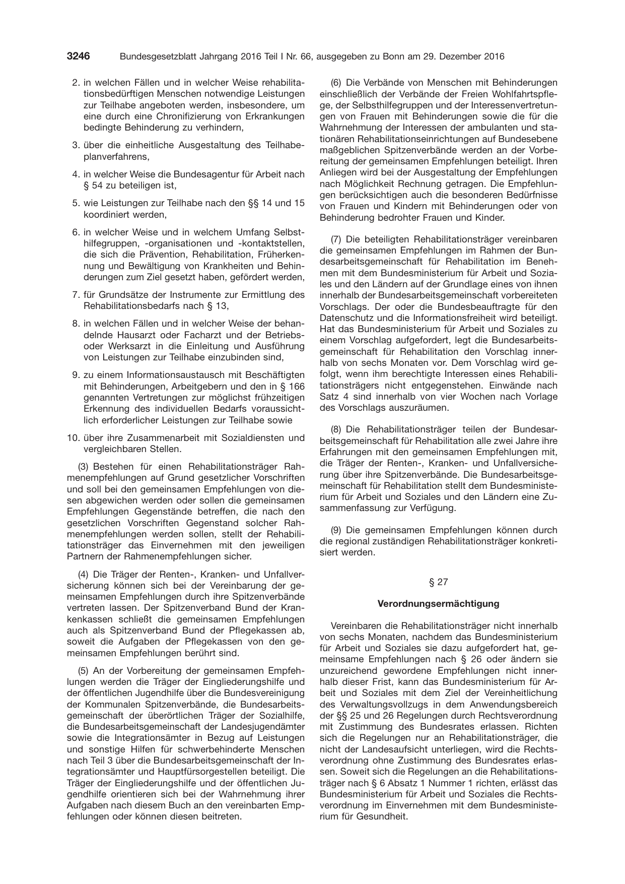 BGBl. 2016, Seite 3246 — Originalseite als Abbildung