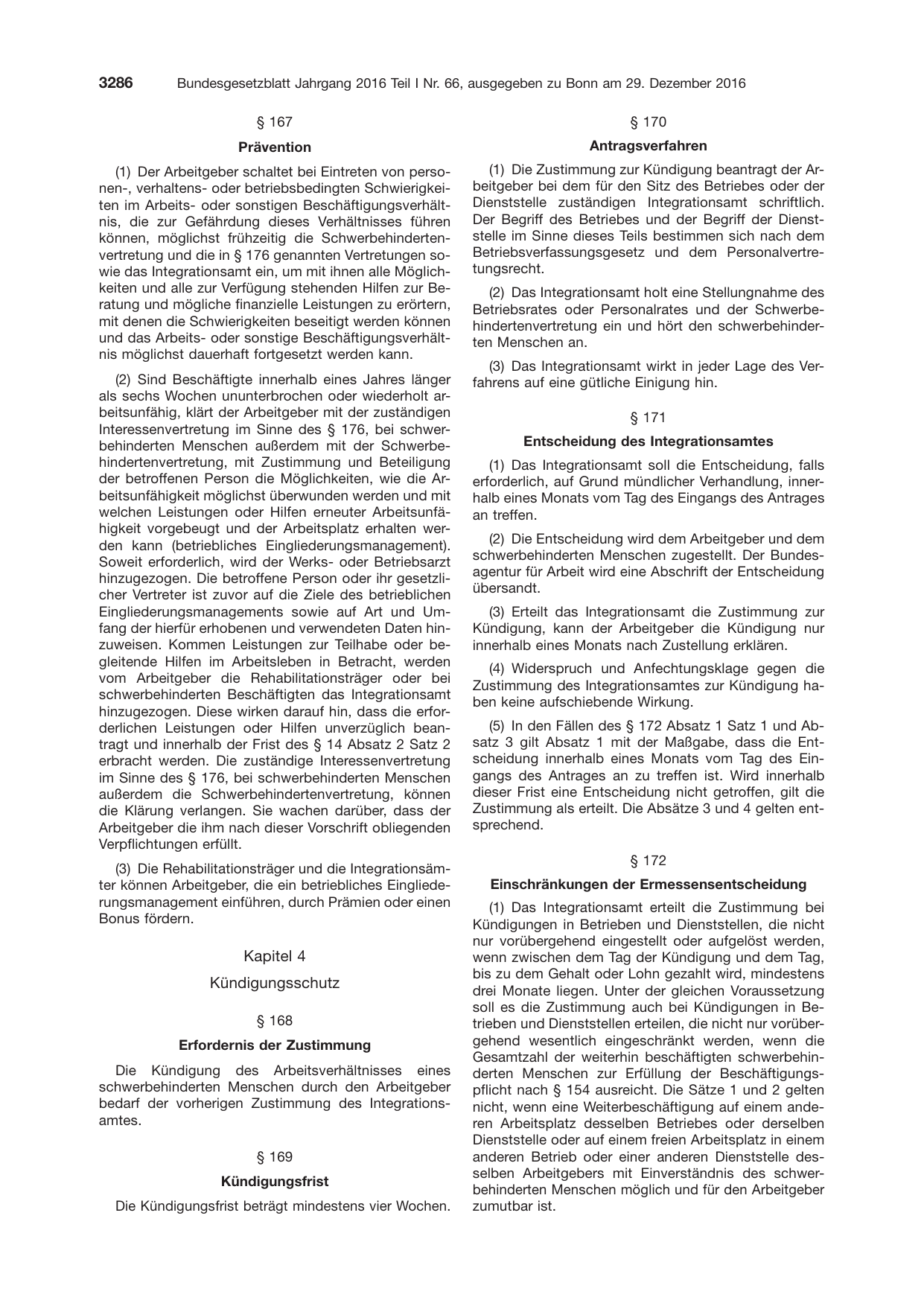 BGBl. 2016, Seite 3286 — Originalseite als Abbildung