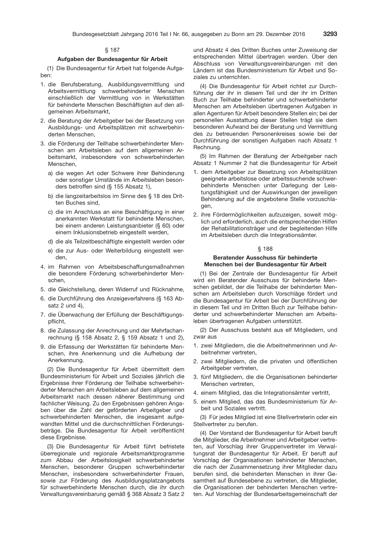 BGBl. 2016, Seite 3293 — Originalseite als Abbildung