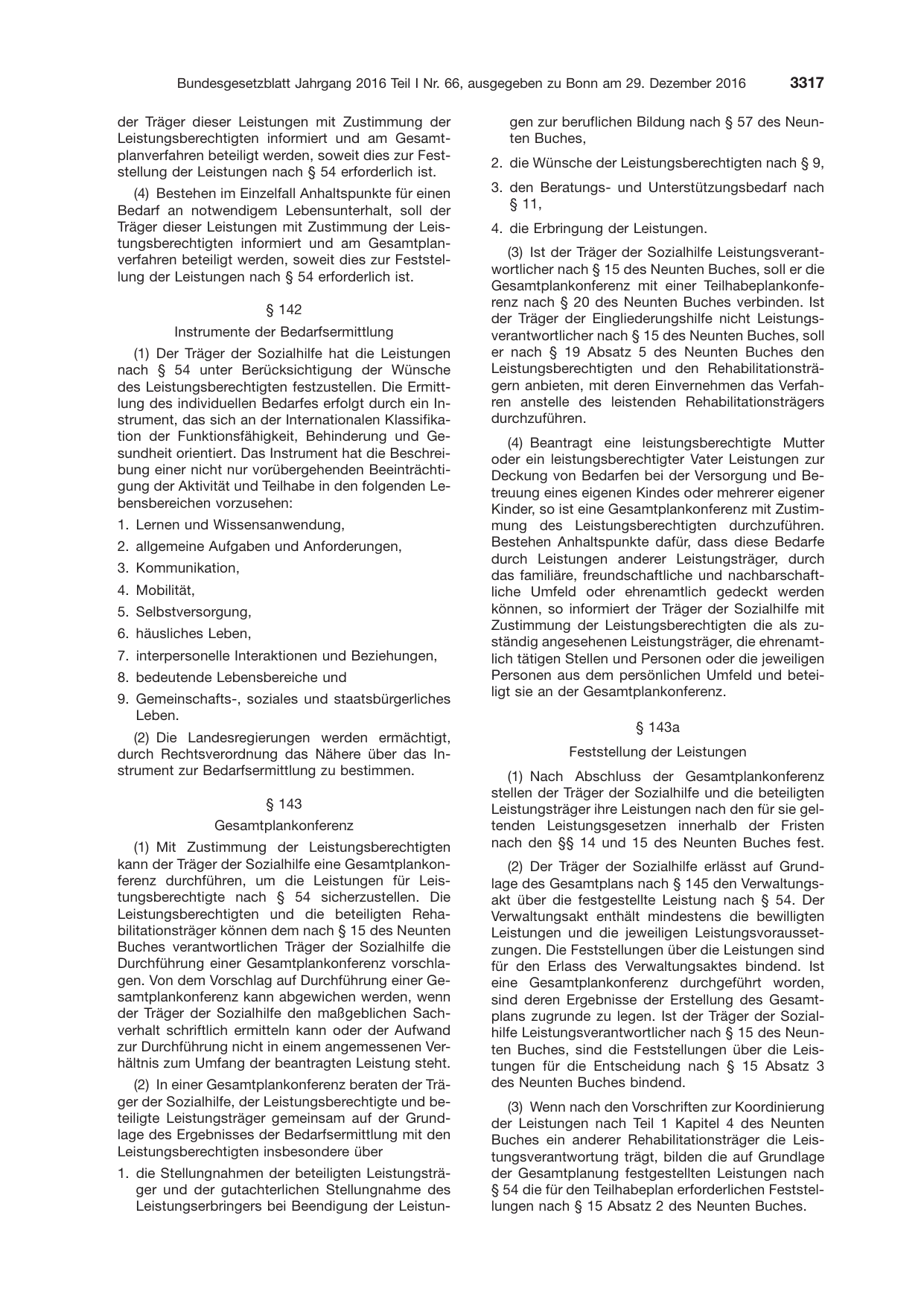BGBl. 2016, Seite 3317 — Originalseite als Abbildung
