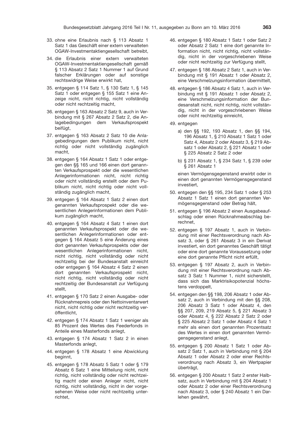 BGBl. 2016, Seite 363 — Originalseite als Abbildung