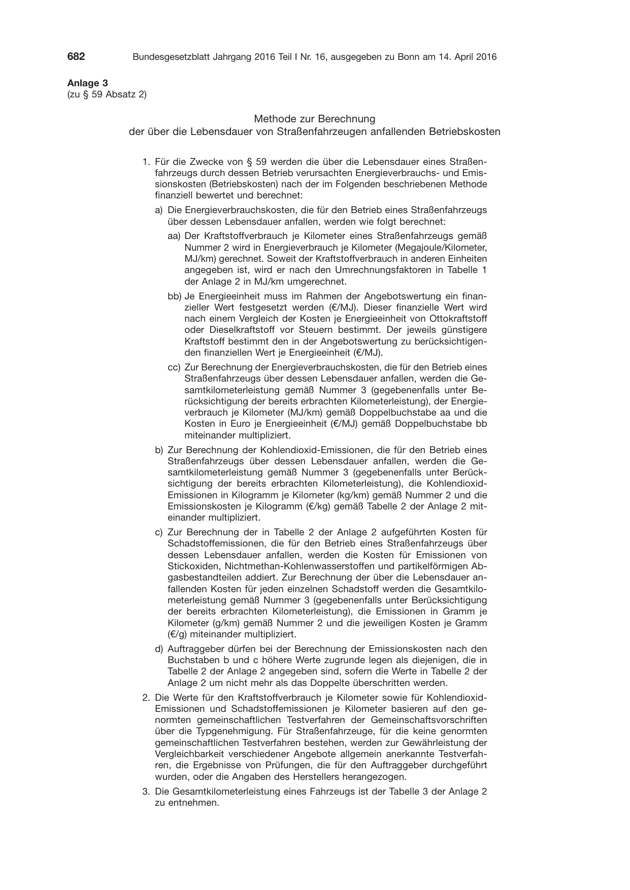 BGBl. 2016, Seite 682 — Originalseite als Abbildung