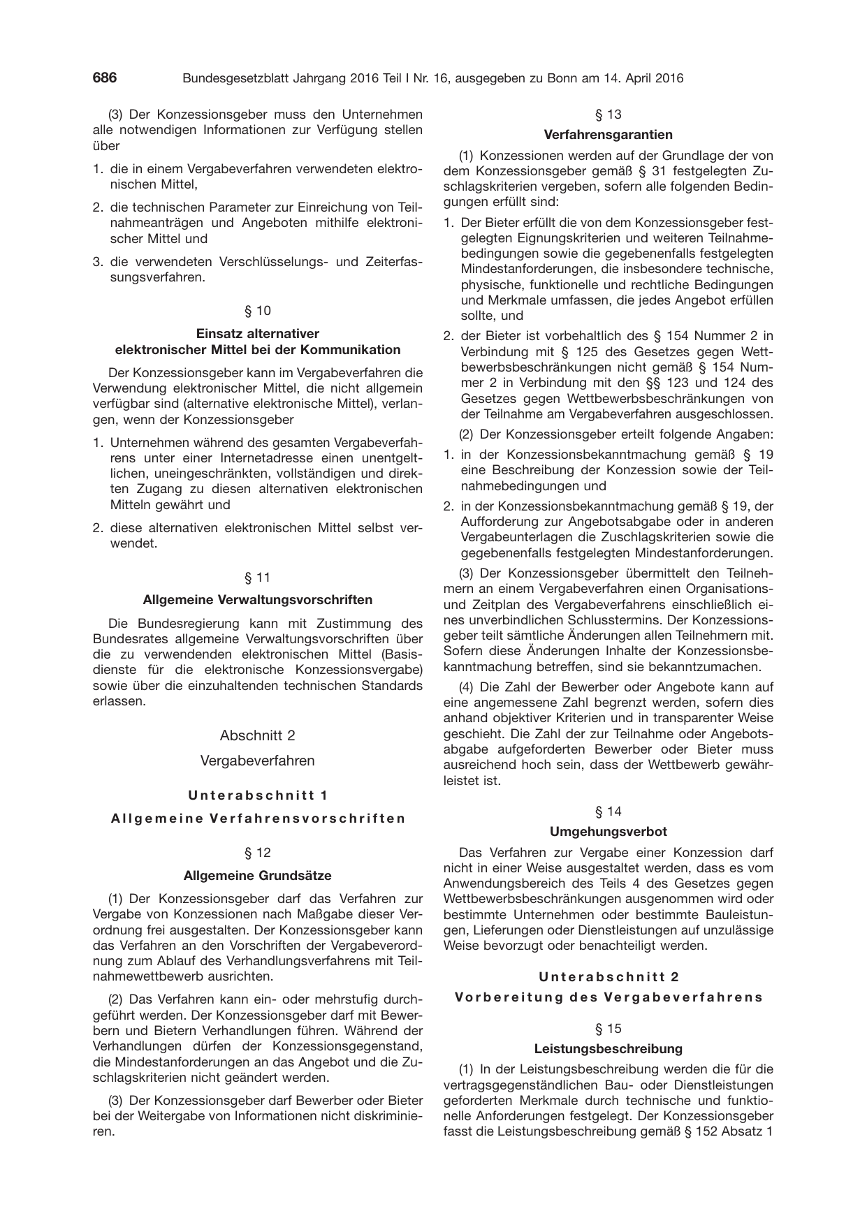 BGBl. 2016, Seite 686 — Originalseite als Abbildung