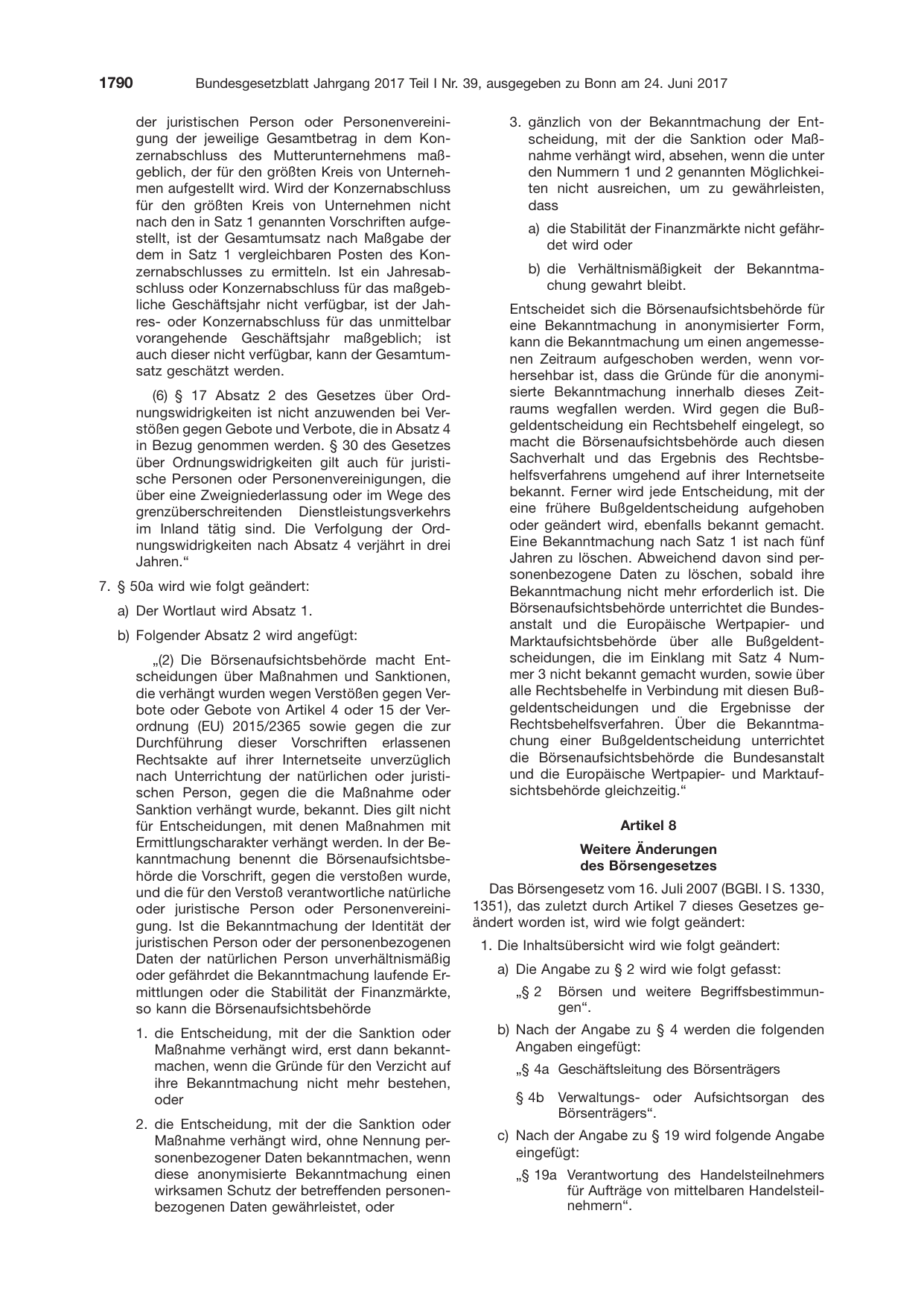 BGBl. 2017, Seite 1790 — Originalseite als Abbildung