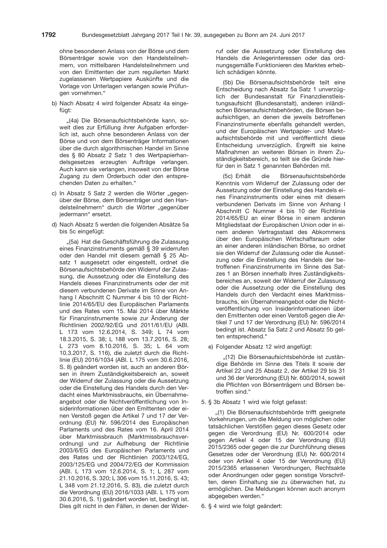 BGBl. 2017, Seite 1792 — Originalseite als Abbildung