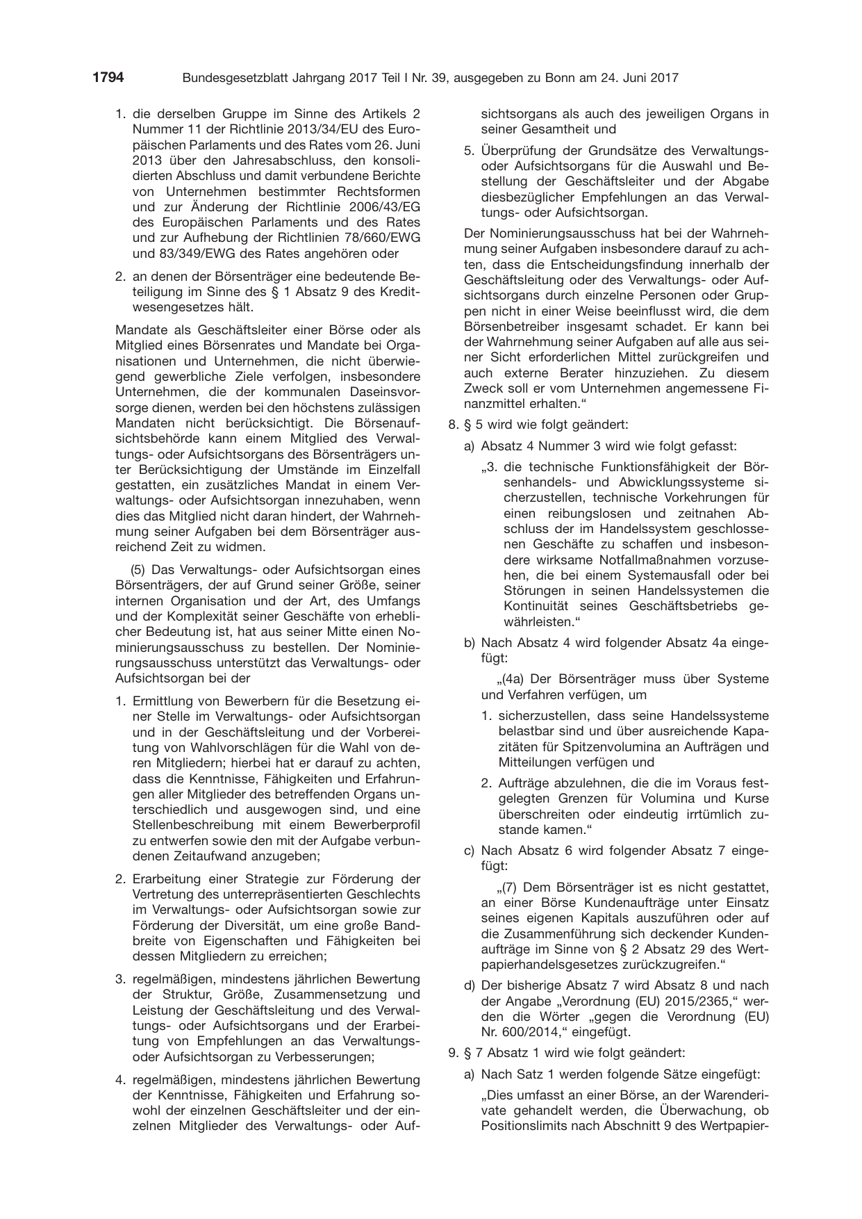 BGBl. 2017, Seite 1794 — Originalseite als Abbildung