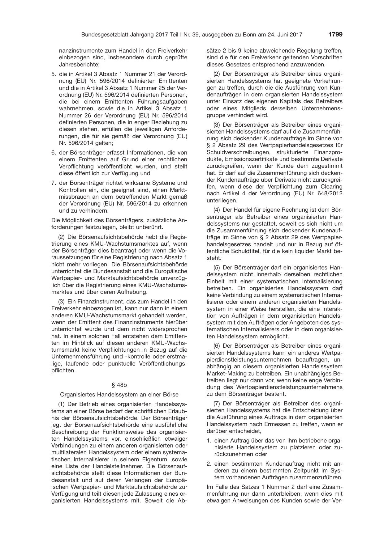 BGBl. 2017, Seite 1799 — Originalseite als Abbildung
