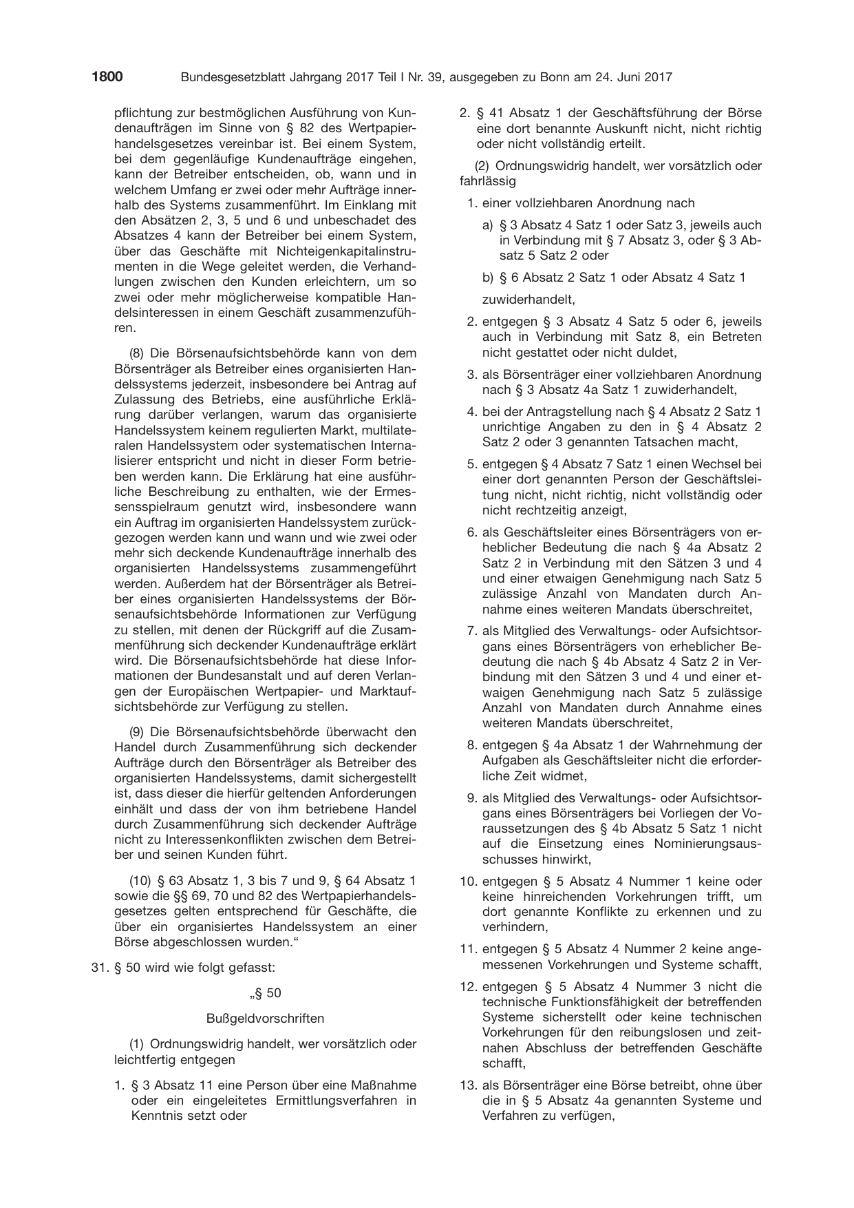 BGBl. 2017, Seite 1800 — Originalseite als Abbildung