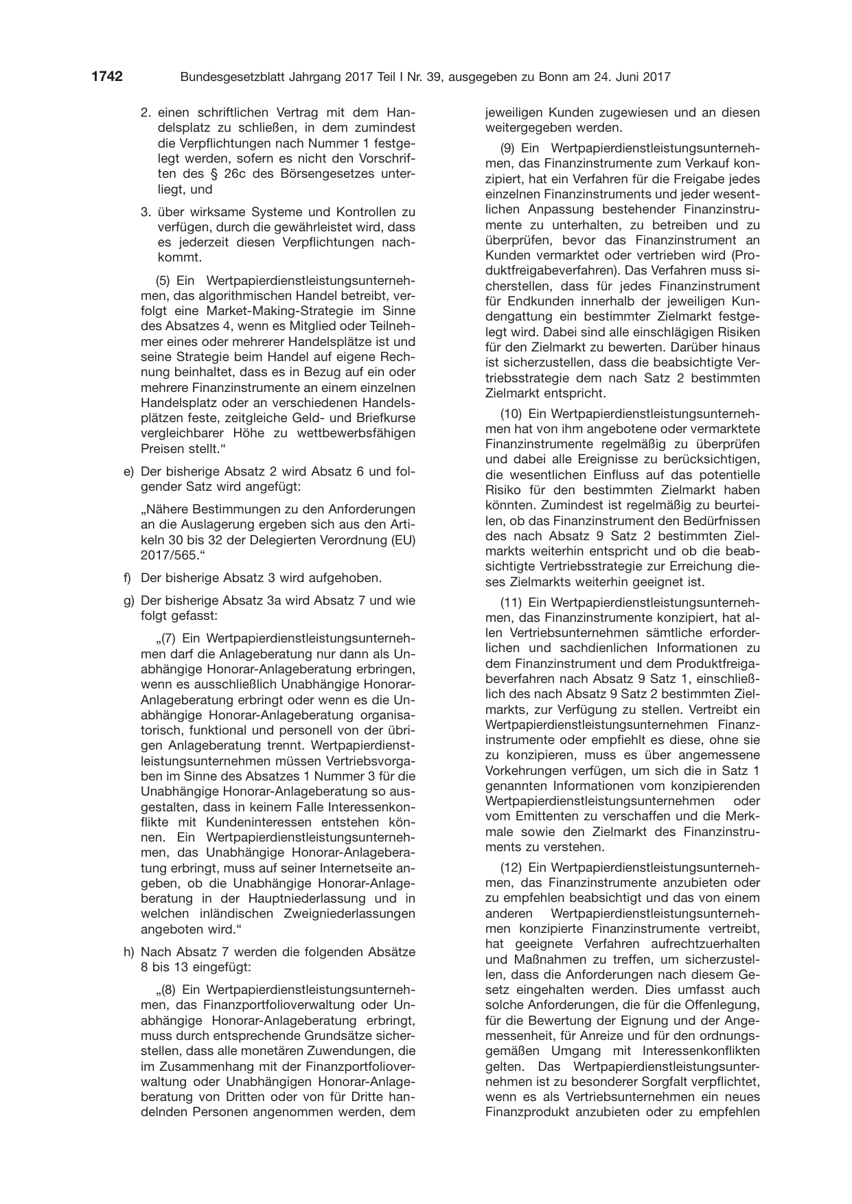 BGBl. 2017, Seite 1742 — Originalseite als Abbildung