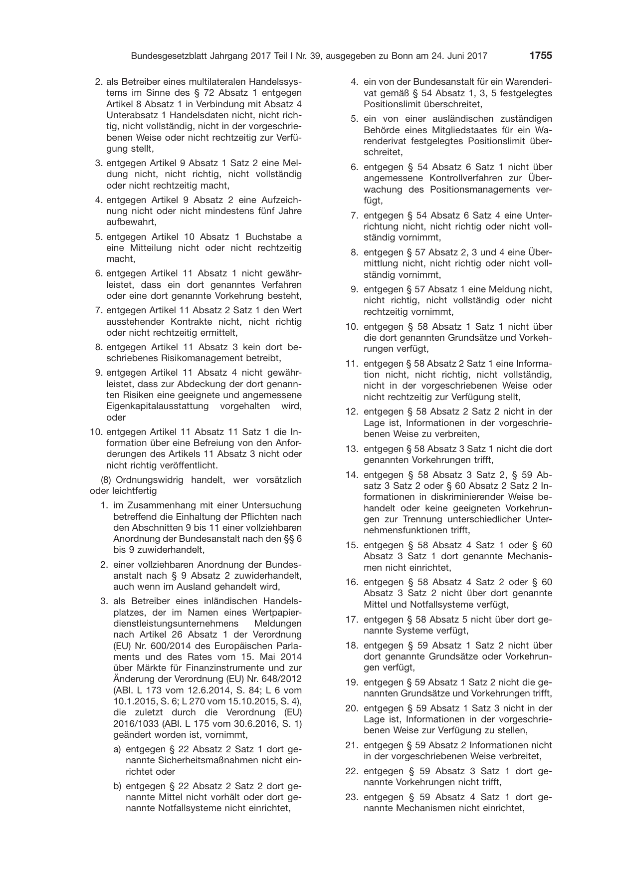 BGBl. 2017, Seite 1755 — Originalseite als Abbildung