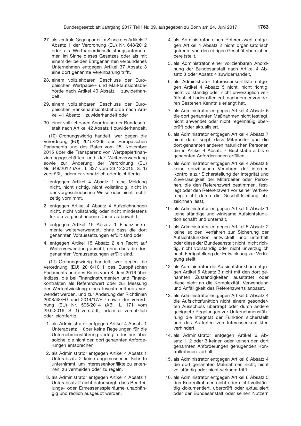 BGBl. 2017, Seite 1763 — Originalseite als Abbildung