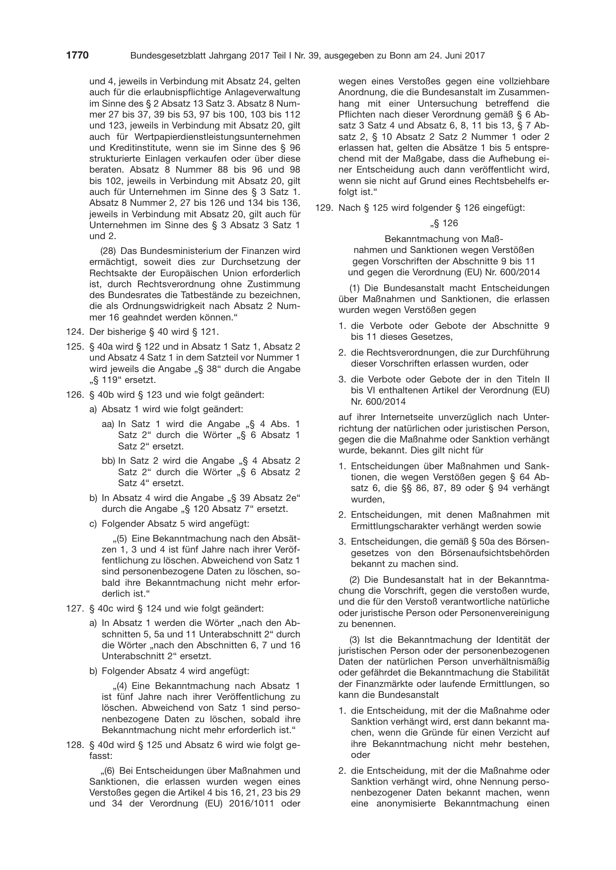 BGBl. 2017, Seite 1770 — Originalseite als Abbildung