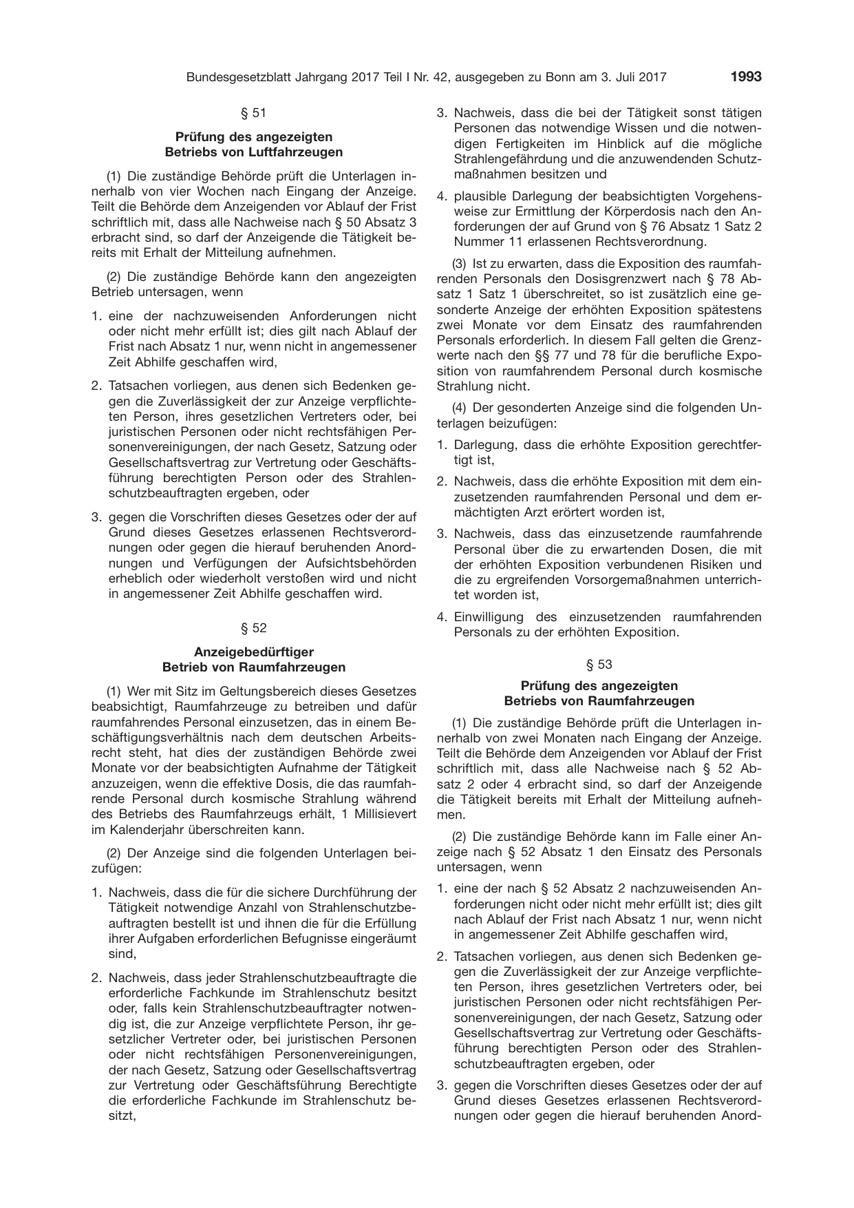 BGBl. 2017, Seite 1993 — Originalseite als Abbildung