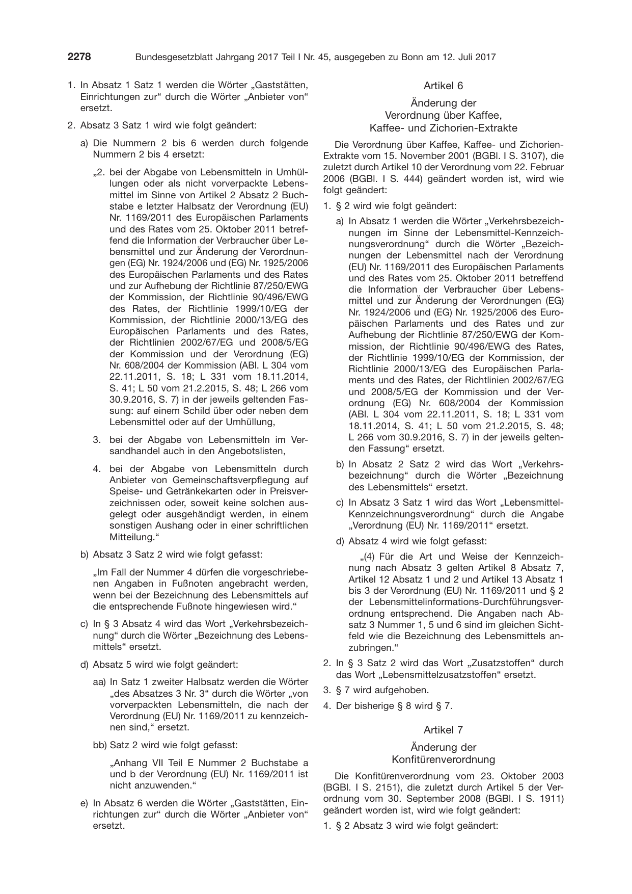 BGBl. 2017, Seite 2278 — Originalseite als Abbildung