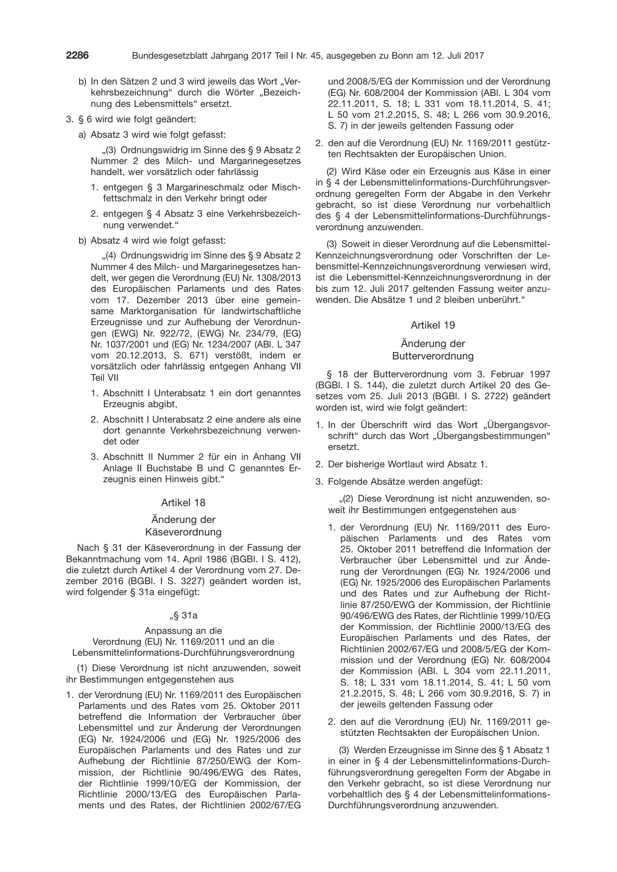 BGBl. 2017, Seite 2286 — Originalseite als Abbildung