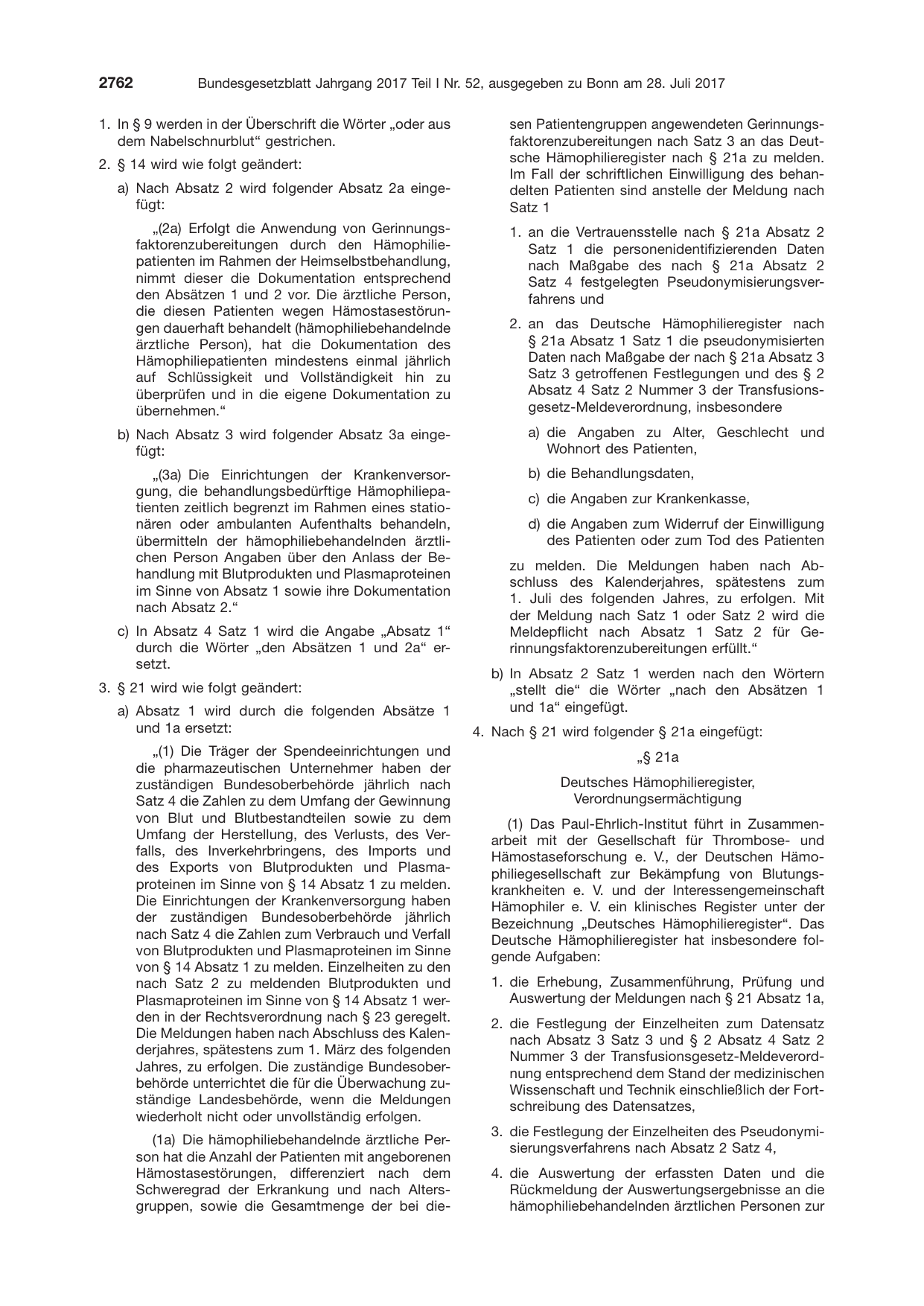 BGBl. 2017, Seite 2762 — Originalseite als Abbildung