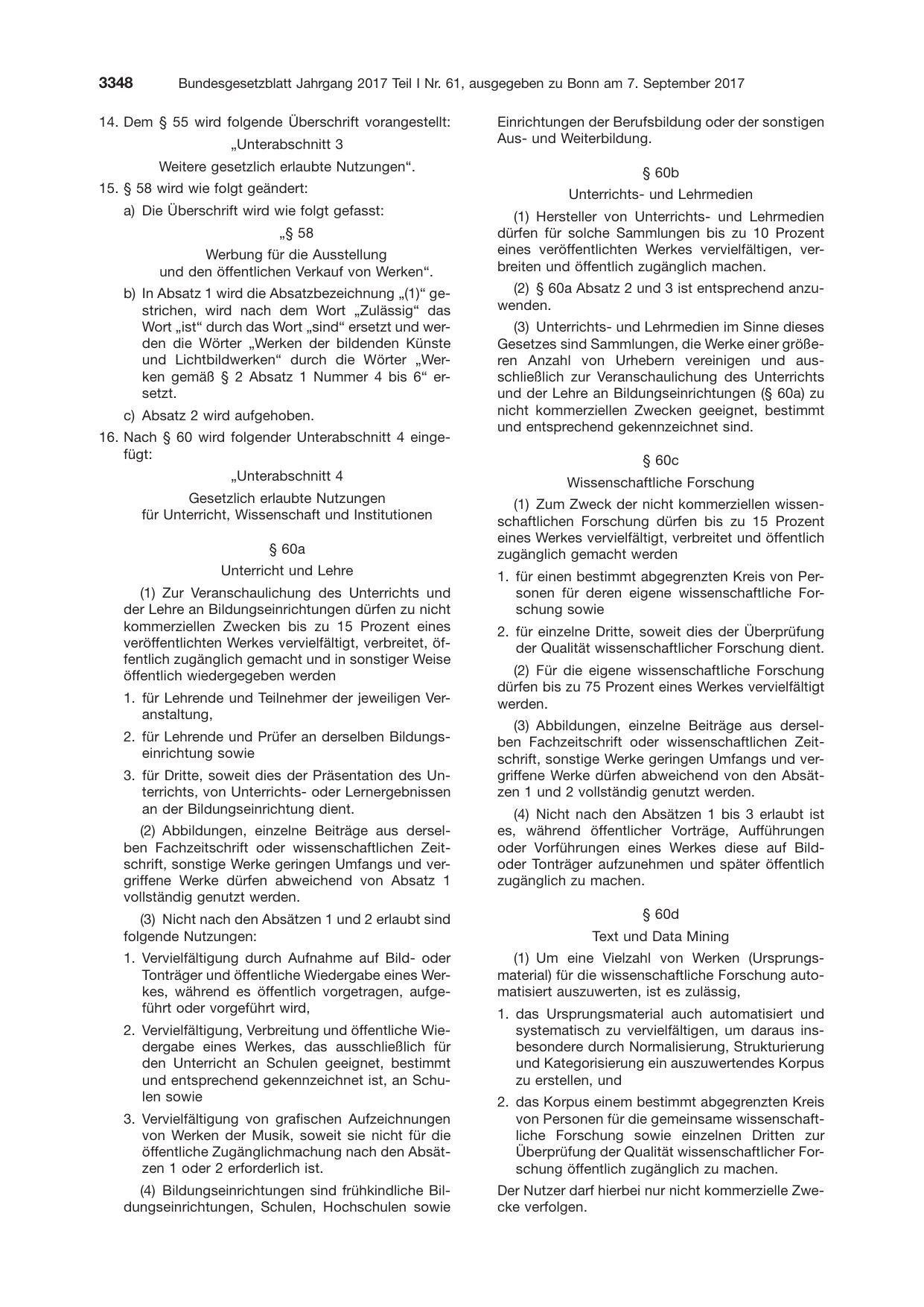 BGBl. 2017, Seite 3348 — Originalseite als Abbildung