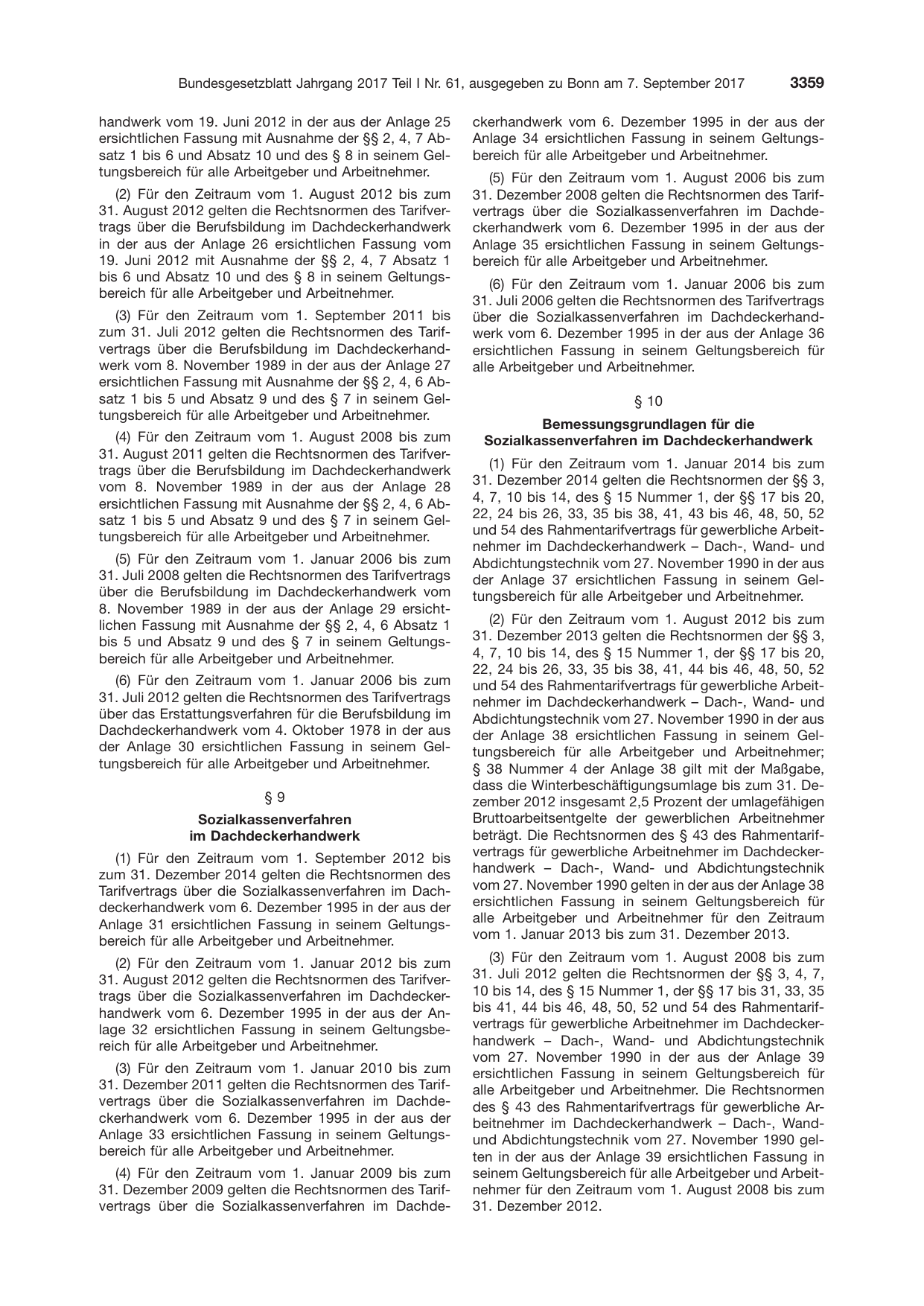 BGBl. 2017, Seite 3359 — Originalseite als Abbildung